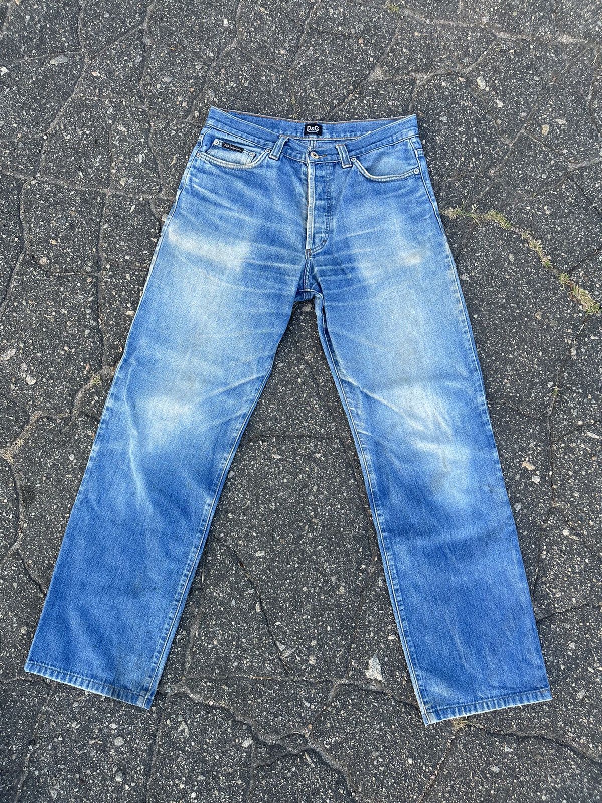 Dolce & Gabbana Vintage Dolce&Gabbana Distressed Denim Jeans Pants Size US 32 / EU 48 - 4 Thumbnail