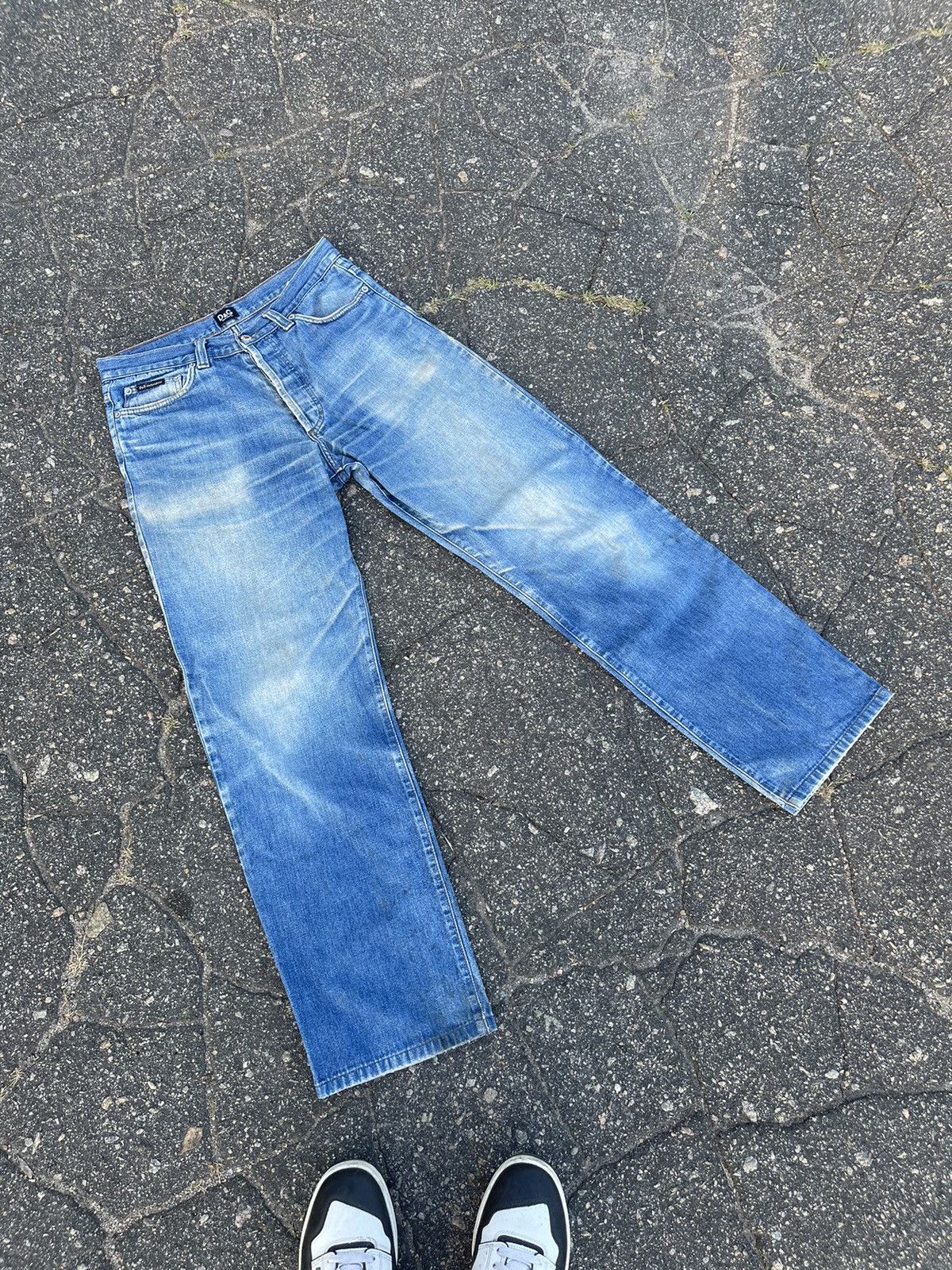 Dolce & Gabbana Vintage Dolce&Gabbana Distressed Denim Jeans Pants Size US 32 / EU 48 - 2 Thumbnail