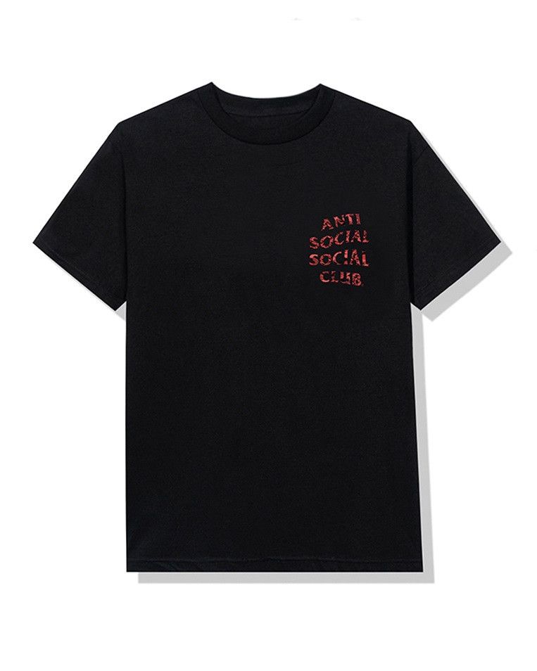 Anti Social Social Club × Members Only DS weekly ASSC Red Camo Wild Life Black Tee KAWS BAPE KITH Size US S / EU 44-46 / 1 - 4 Thumbnail
