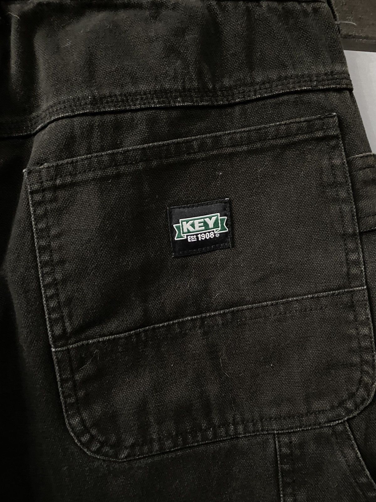 Carhartt × Dickies × Vintage Vintage Key Carpenter dungaree Casual Workwear Loose Fit Size US 32 / EU 48 - 13 Thumbnail
