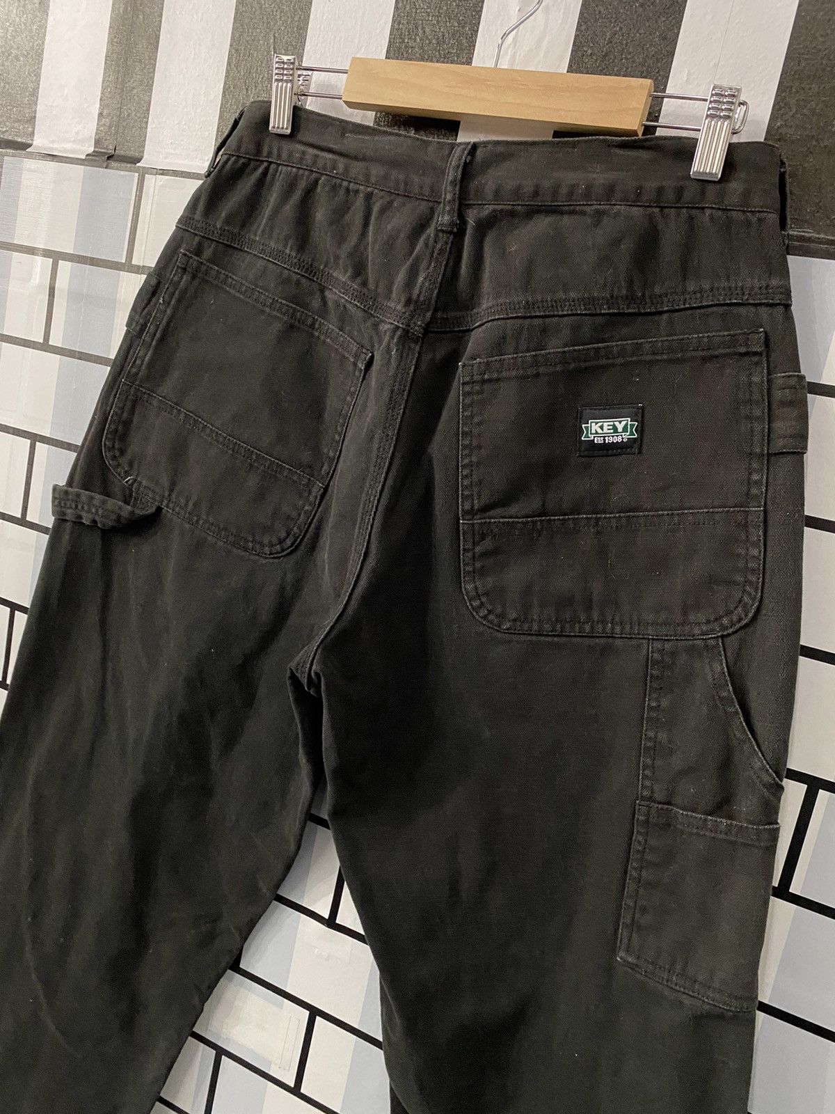 Carhartt × Dickies × Vintage Vintage Key Carpenter dungaree Casual Workwear Loose Fit Size US 32 / EU 48 - 9 Thumbnail