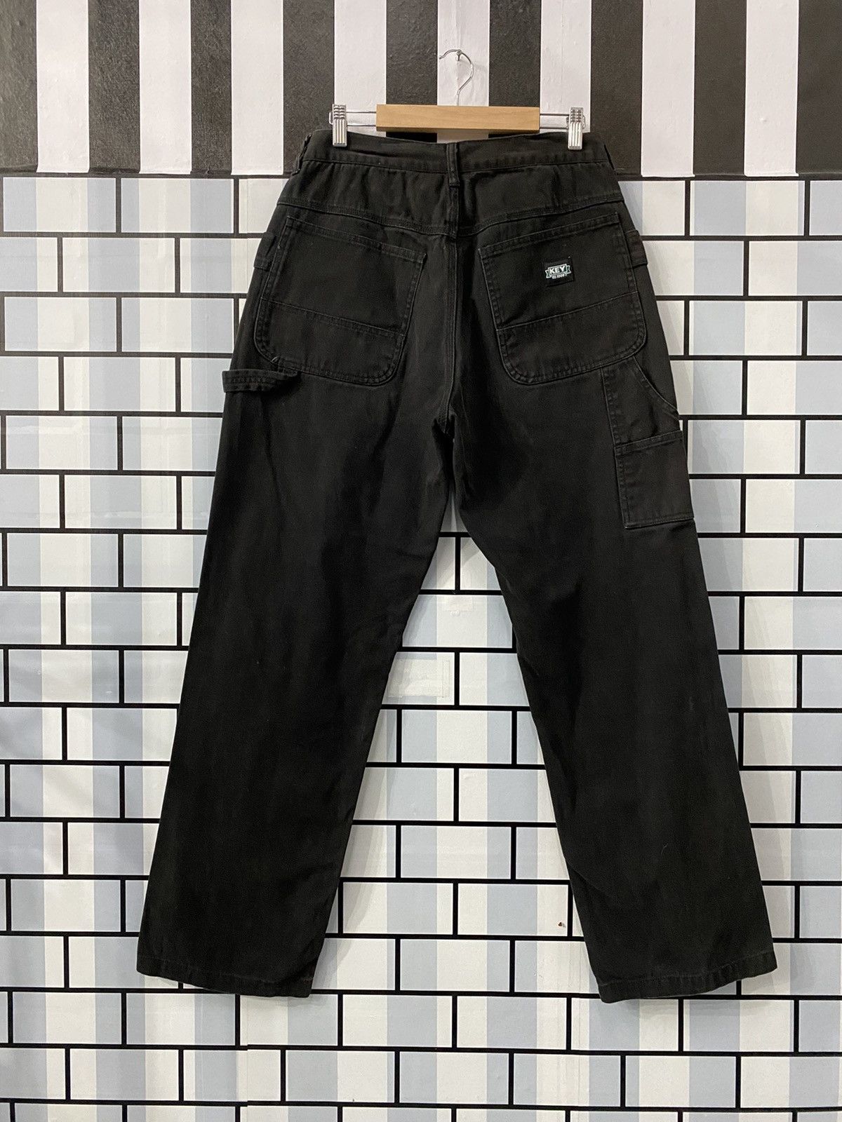 Carhartt × Dickies × Vintage Vintage Key Carpenter dungaree Casual Workwear Loose Fit Size US 32 / EU 48 - 2 Thumbnail