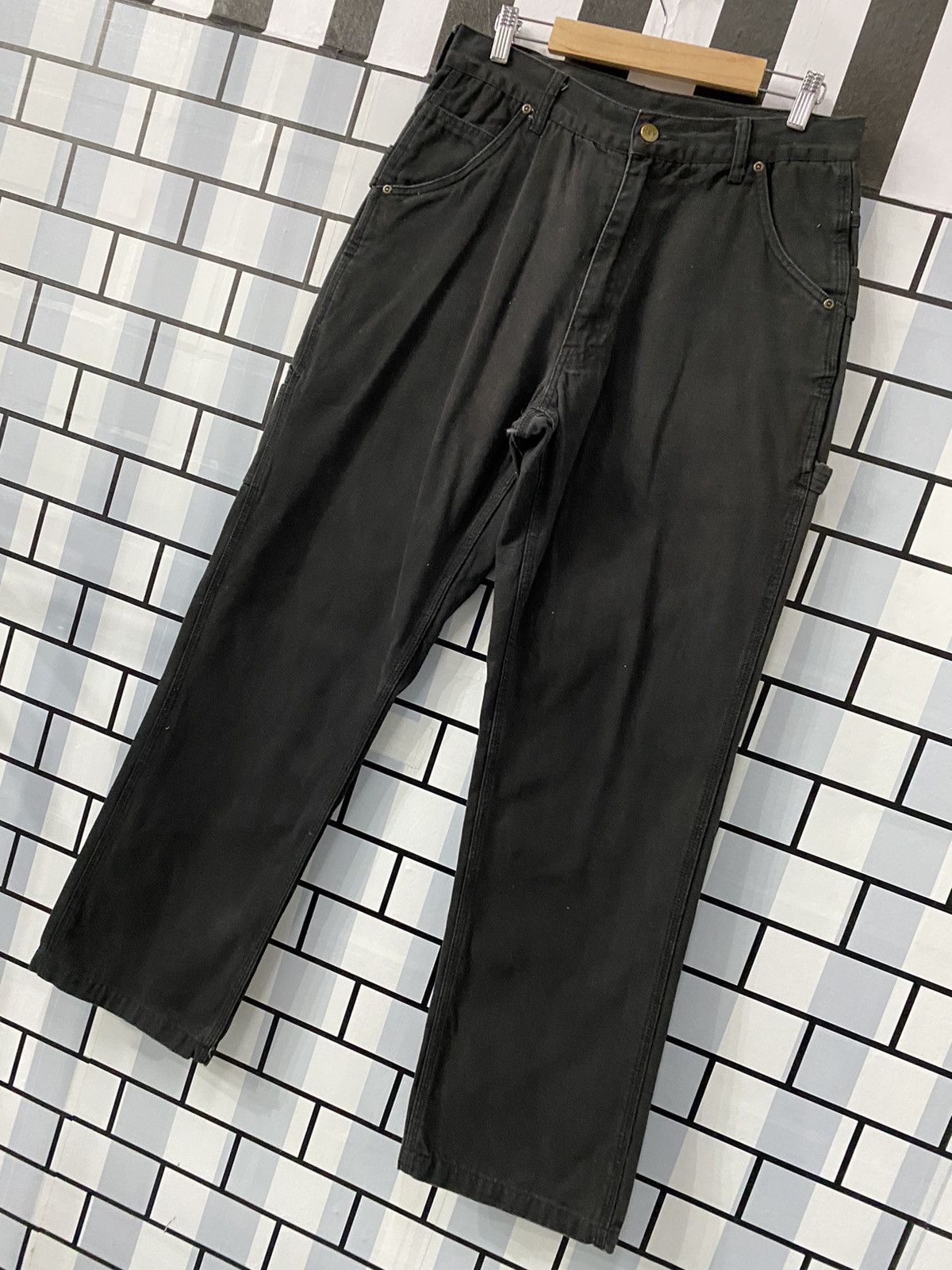 Carhartt × Dickies × Vintage Vintage Key Carpenter dungaree Casual Workwear Loose Fit Size US 32 / EU 48 - 3 Thumbnail