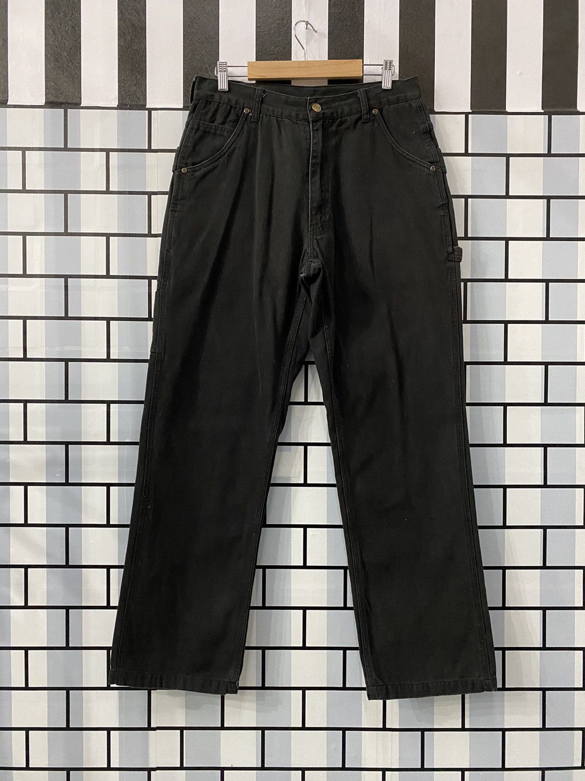 Carhartt × Dickies × Vintage Vintage Key Carpenter dungaree Casual Workwear Loose Fit Size US 32 / EU 48 - 1 Thumbnail