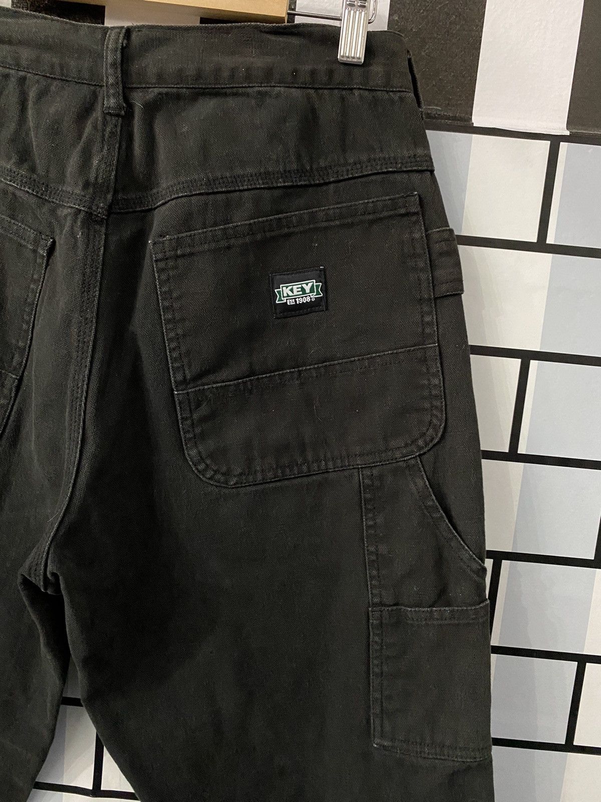 Carhartt × Dickies × Vintage Vintage Key Carpenter dungaree Casual Workwear Loose Fit Size US 32 / EU 48 - 11 Thumbnail