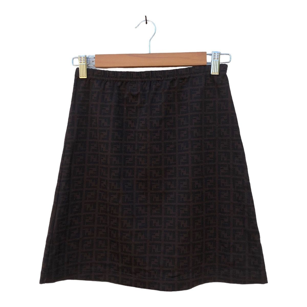 Fendi Fendi Monogram Skirt Ladies Size 27" / US 4 / IT 40 - 2 Thumbnail