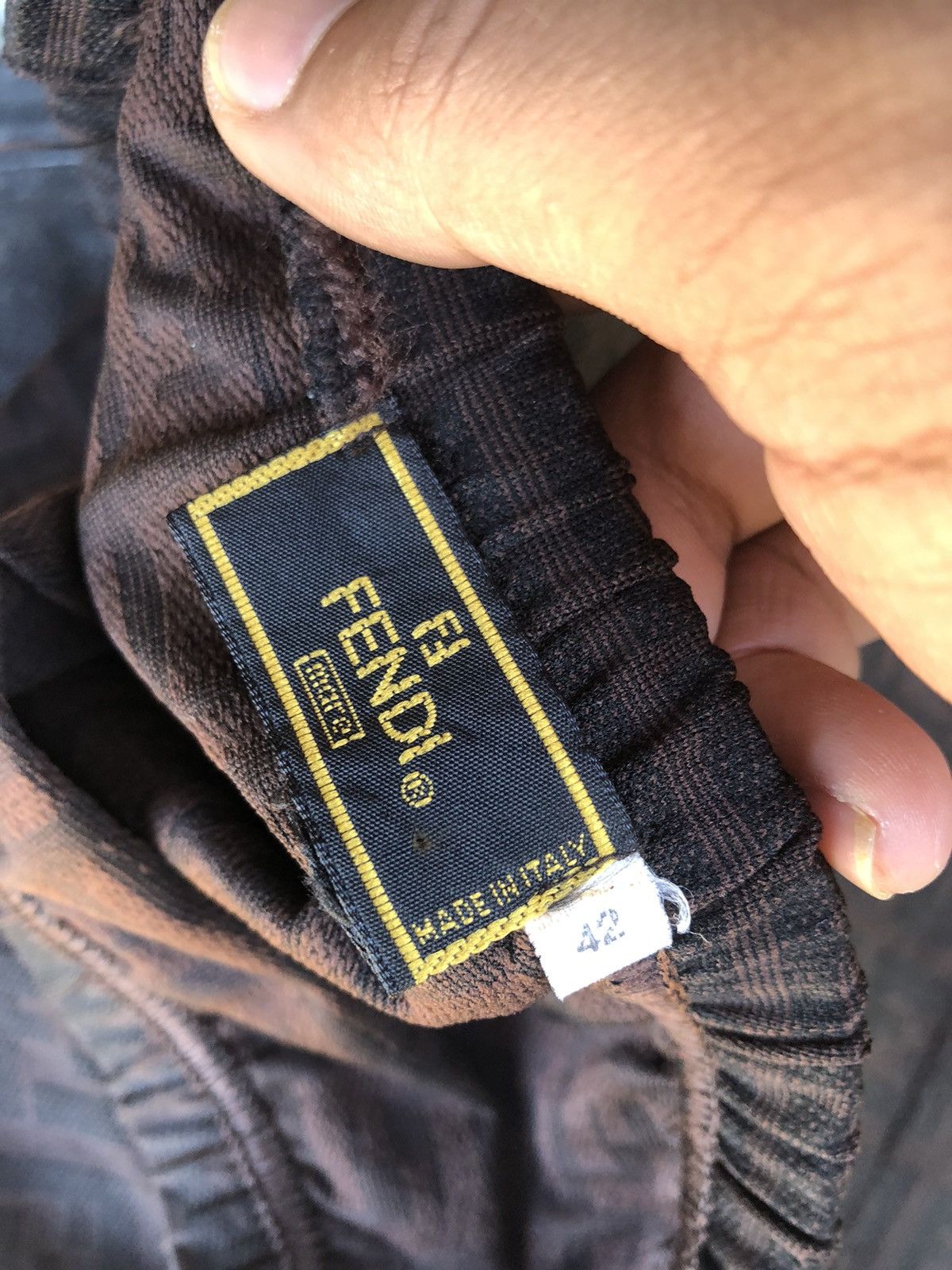 Fendi Fendi Monogram Skirt Ladies Size 27" / US 4 / IT 40 - 5 Thumbnail