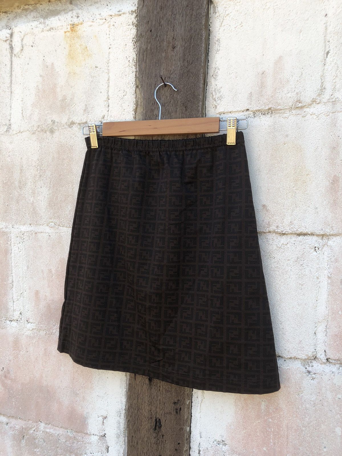 Fendi Fendi Monogram Skirt Ladies Size 27" / US 4 / IT 40 - 3 Thumbnail