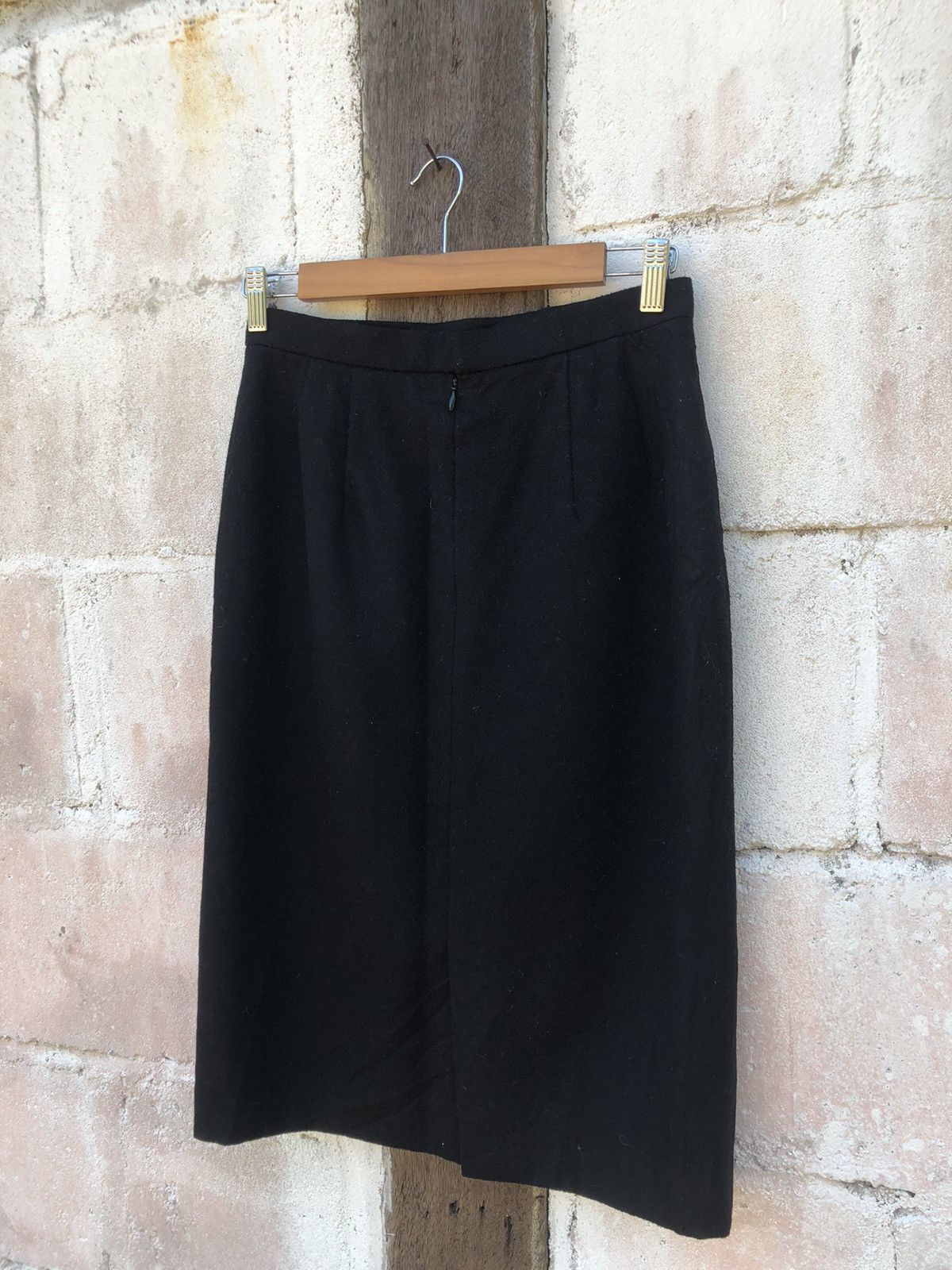 Burberry Burberry Midi Skirt Wool Size 28" / US 6 / IT 42 - 4 Thumbnail