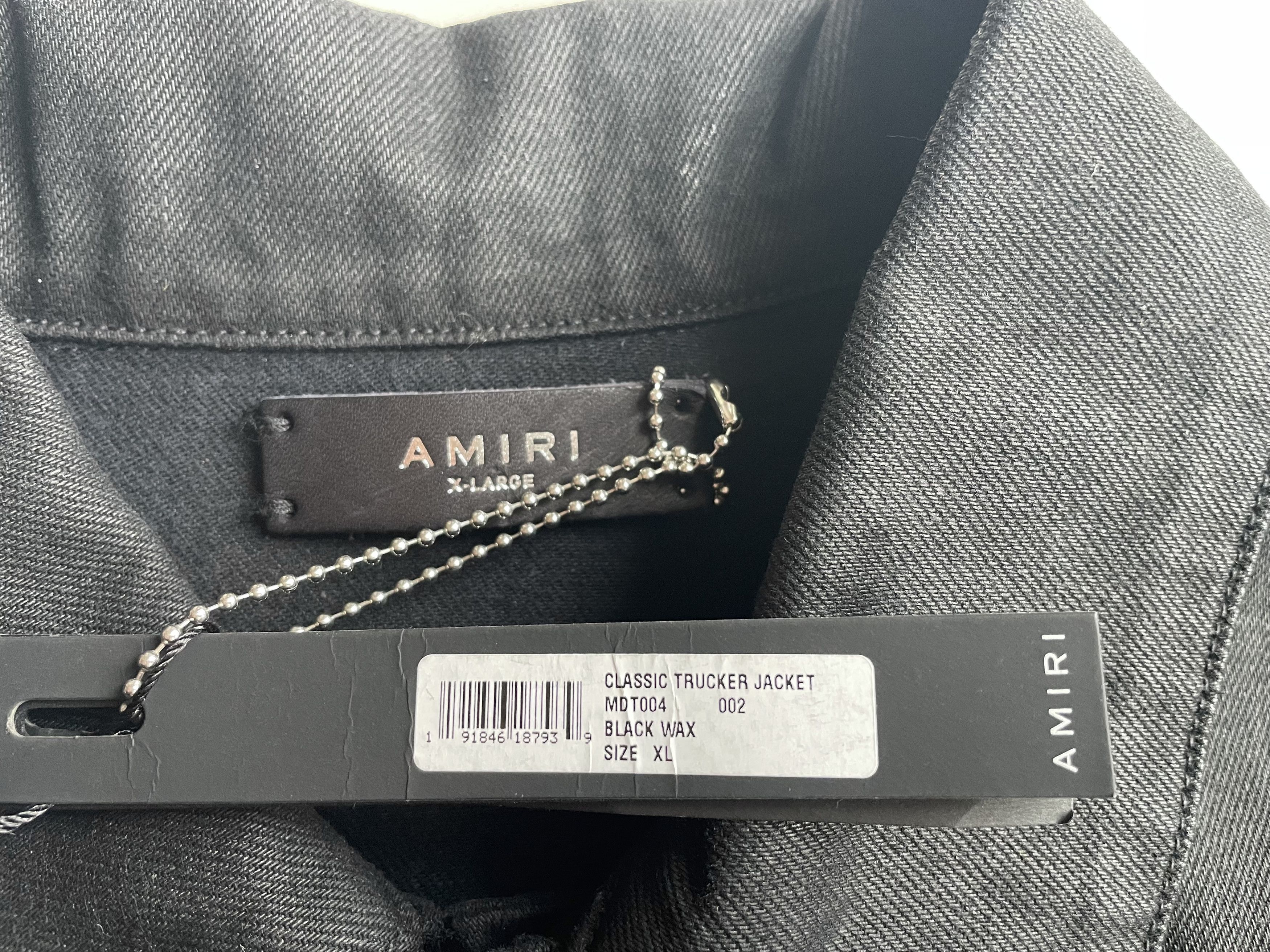 Amiri Denim Trucker Jacket Size US XL / EU 56 / 4 - 4 Thumbnail