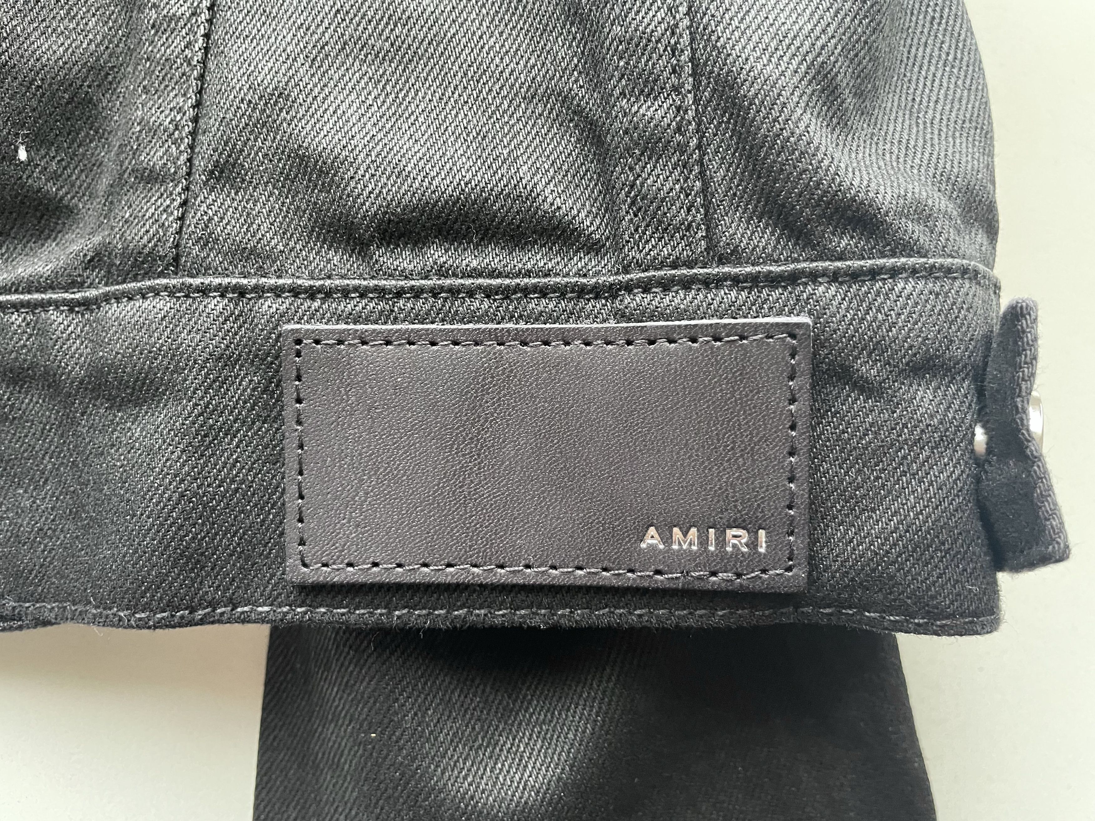 Amiri Denim Trucker Jacket Size US XL / EU 56 / 4 - 5 Thumbnail