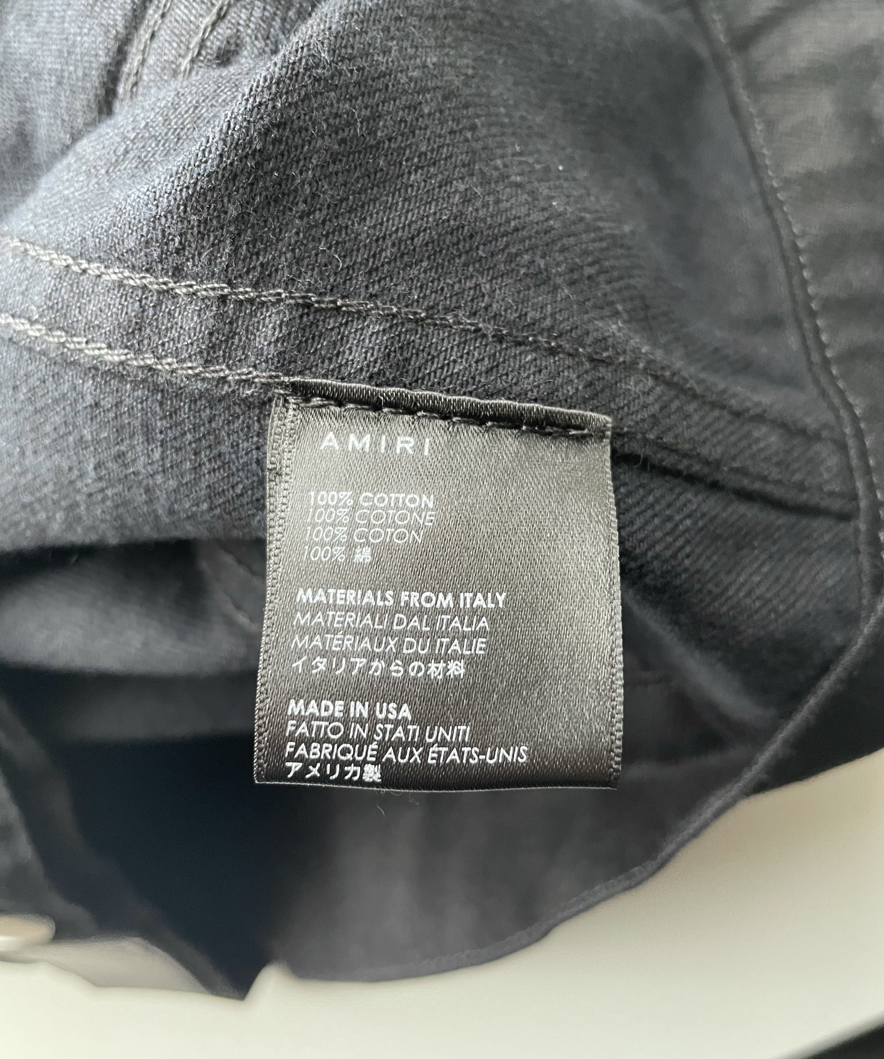 Amiri Denim Trucker Jacket Size US XL / EU 56 / 4 - 6 Thumbnail