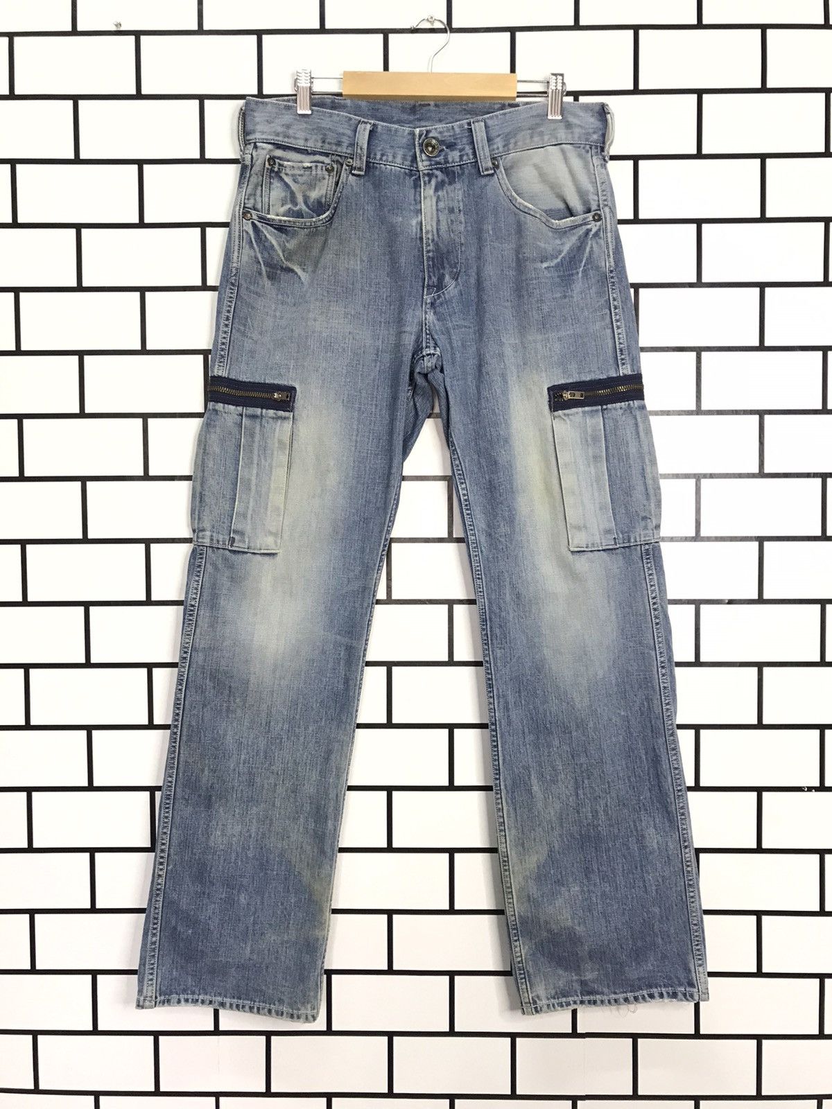 Levi's × Vintage Vintage Levi’s 503 Cargo Casual Work Wear denim Pants Size US 32 / EU 48 - 1 Thumbnail