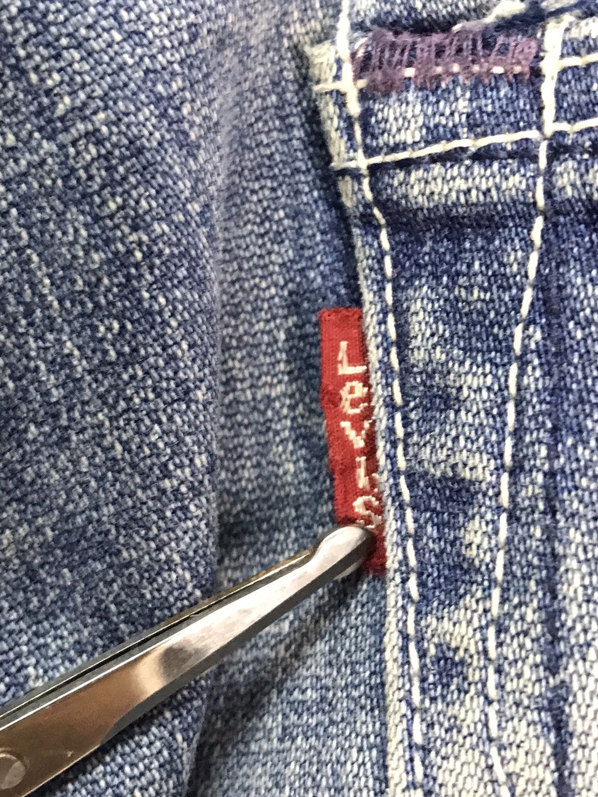 Levi's × Vintage Vintage Levi’s 503 Cargo Casual Work Wear denim Pants Size US 32 / EU 48 - 12 Thumbnail
