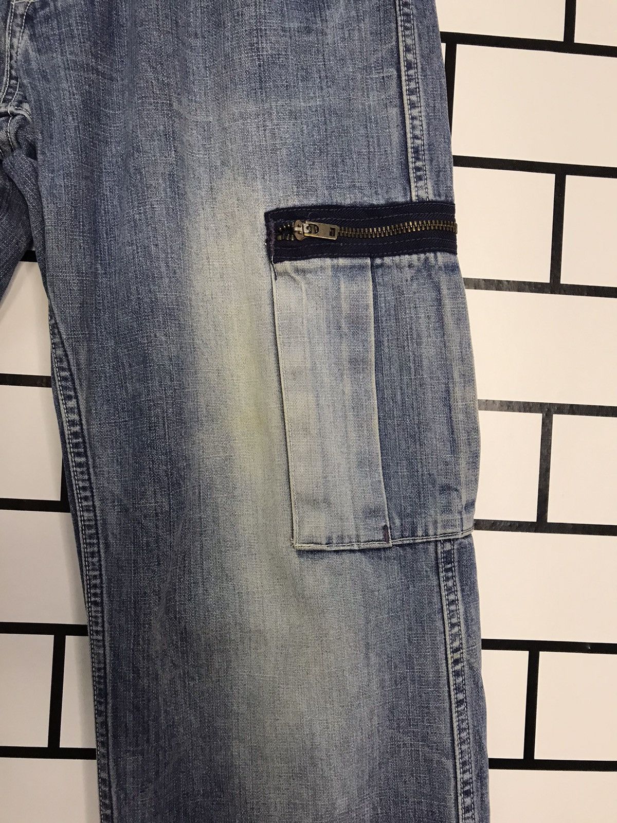 Levi's × Vintage Vintage Levi’s 503 Cargo Casual Work Wear denim Pants Size US 32 / EU 48 - 6 Thumbnail