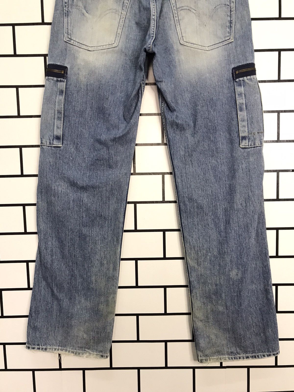 Levi's × Vintage Vintage Levi’s 503 Cargo Casual Work Wear denim Pants Size US 32 / EU 48 - 10 Thumbnail