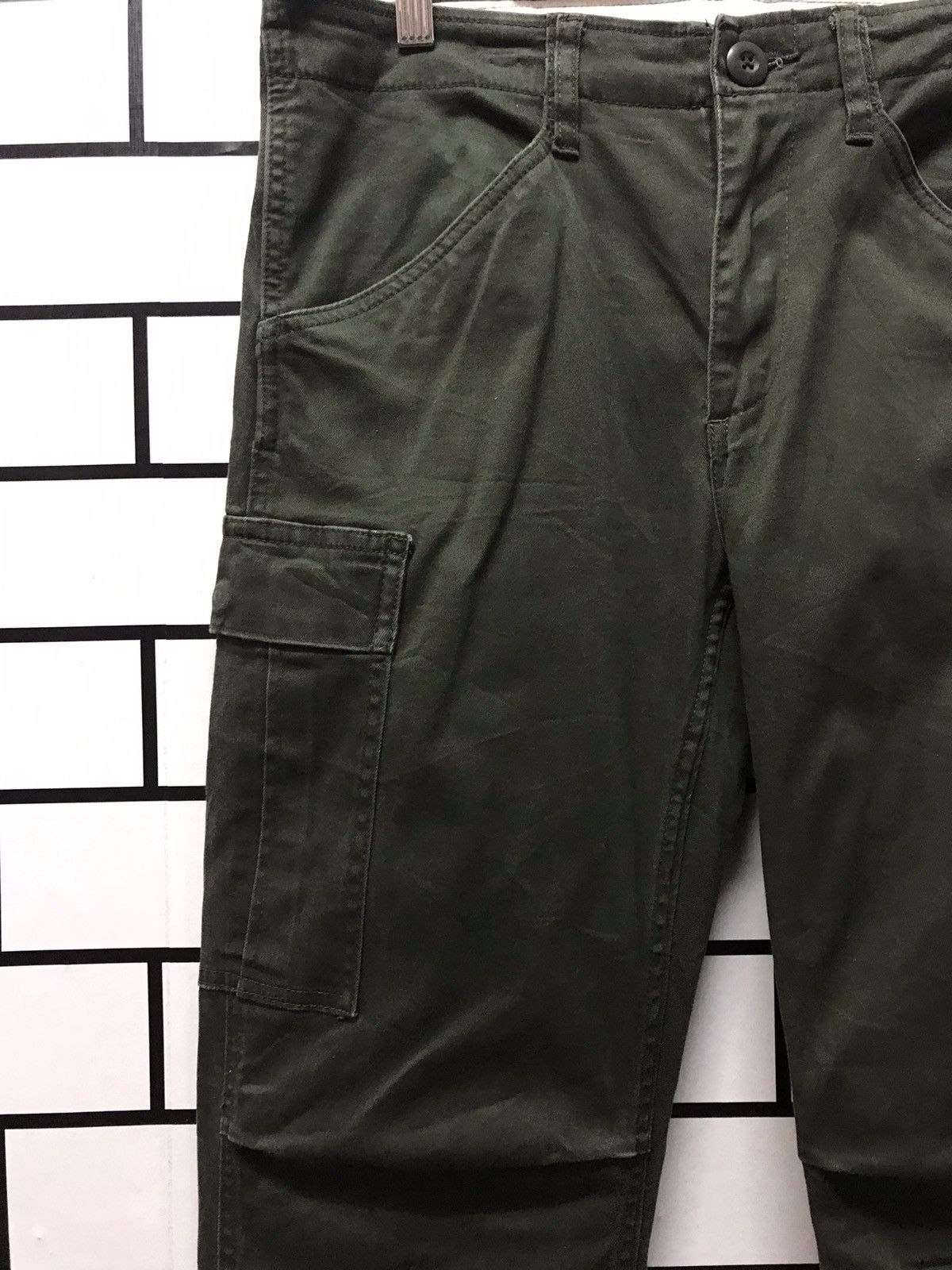 Japanese Brand Japan Brand Back Number Cargo Pants Slim Fit Size US 32 / EU 48 - 6 Thumbnail