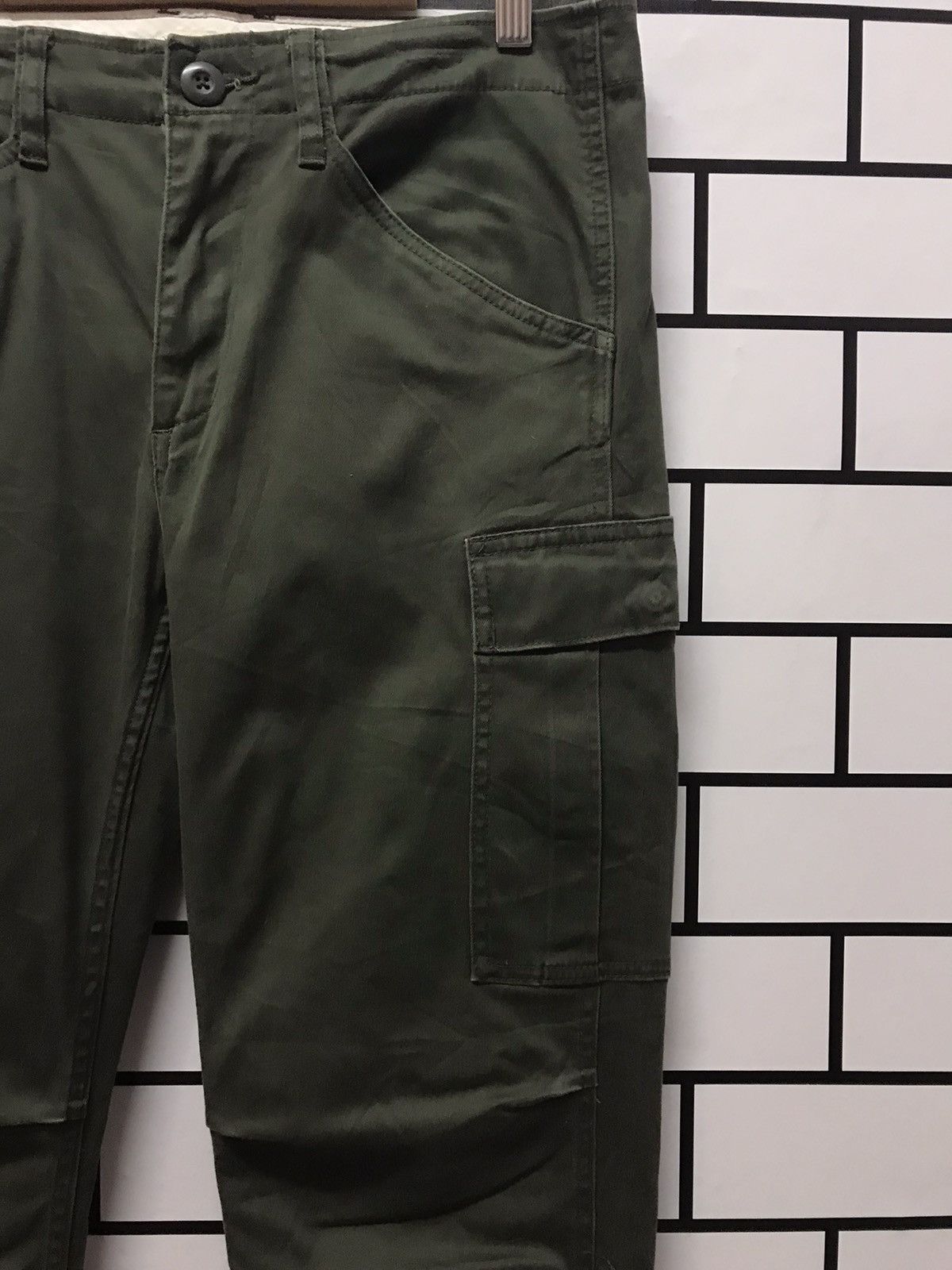 Japanese Brand Japan Brand Back Number Cargo Pants Slim Fit Size US 32 / EU 48 - 7 Thumbnail