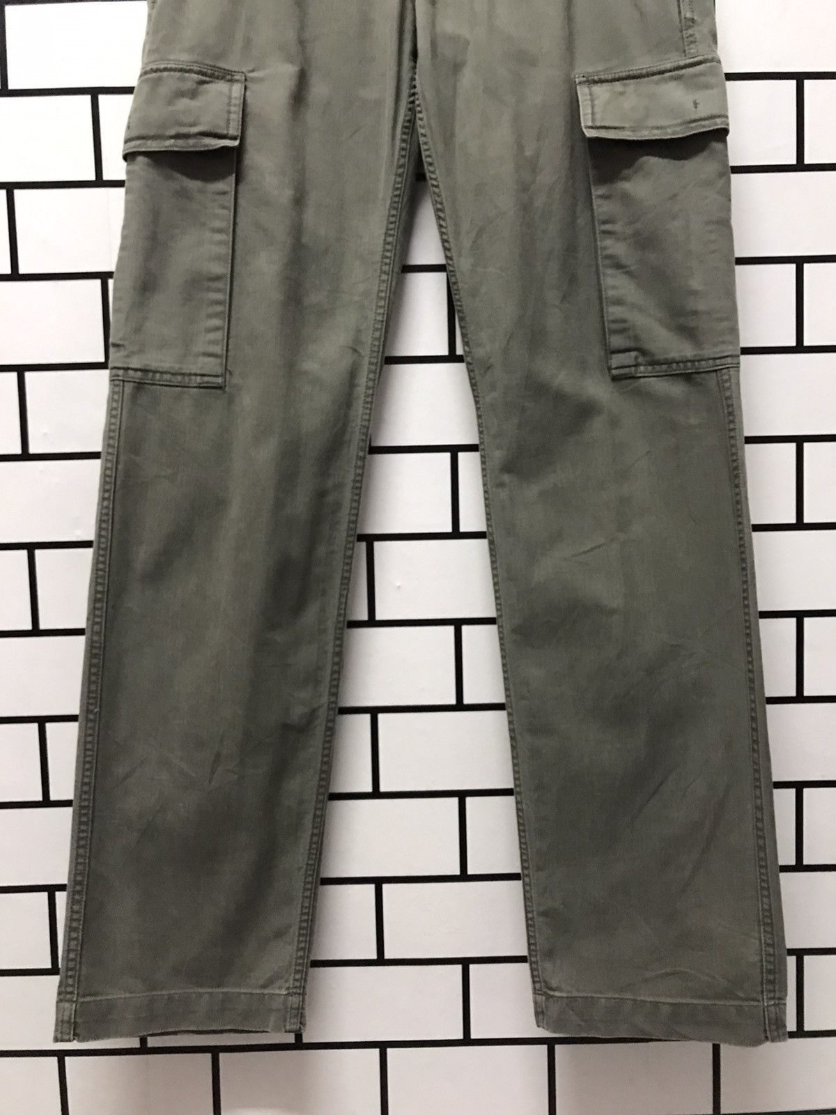 Japanese Brand Japan Brand Back Number Cargo Military Pants Japan Made Size US 31 - 3 Thumbnail