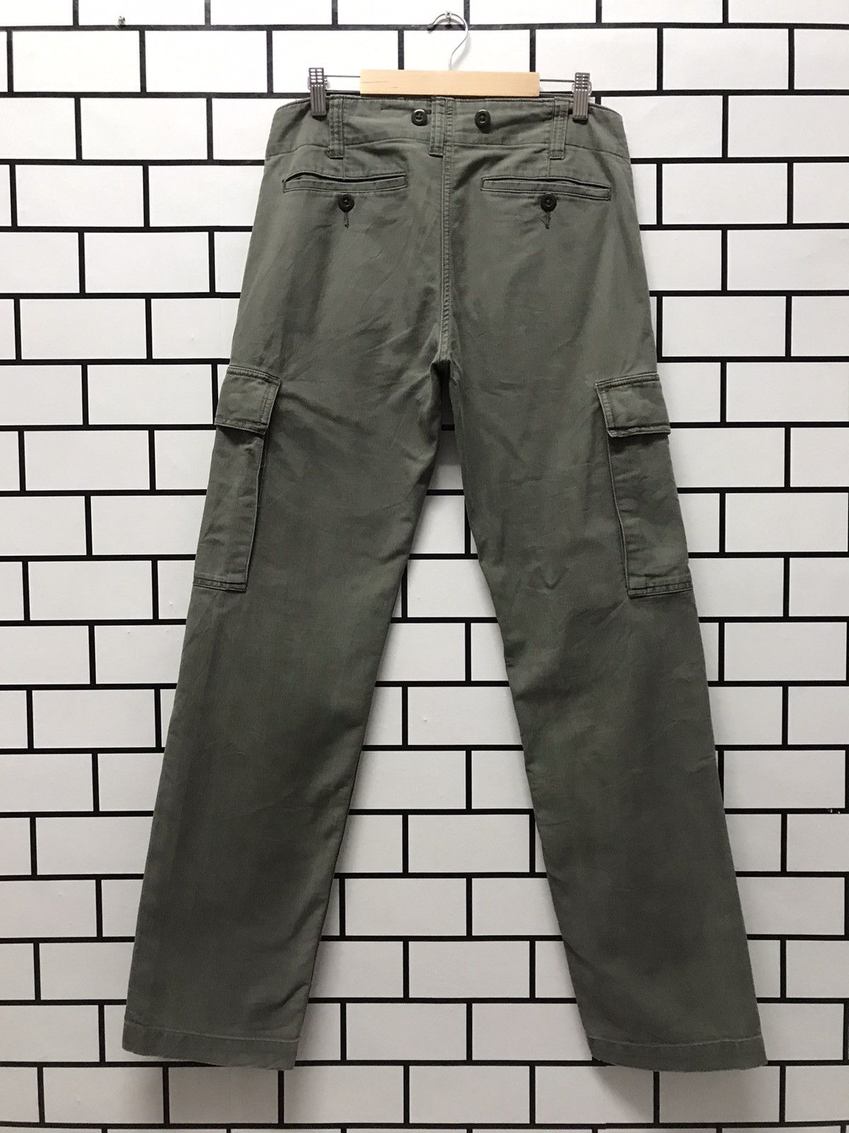 Japanese Brand Japan Brand Back Number Cargo Military Pants Japan Made Size US 31 - 6 Thumbnail