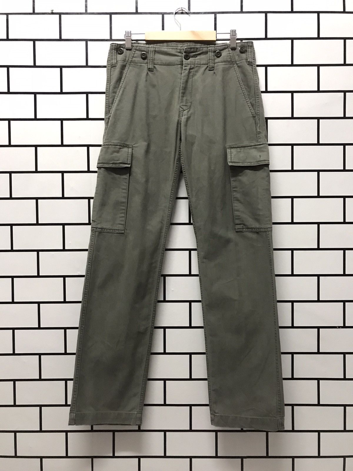 Japanese Brand Japan Brand Back Number Cargo Military Pants Japan Made Size US 31 - 1 Thumbnail