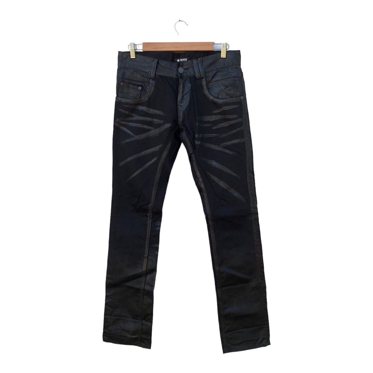 Grosso Collection Punk Art Design Pants