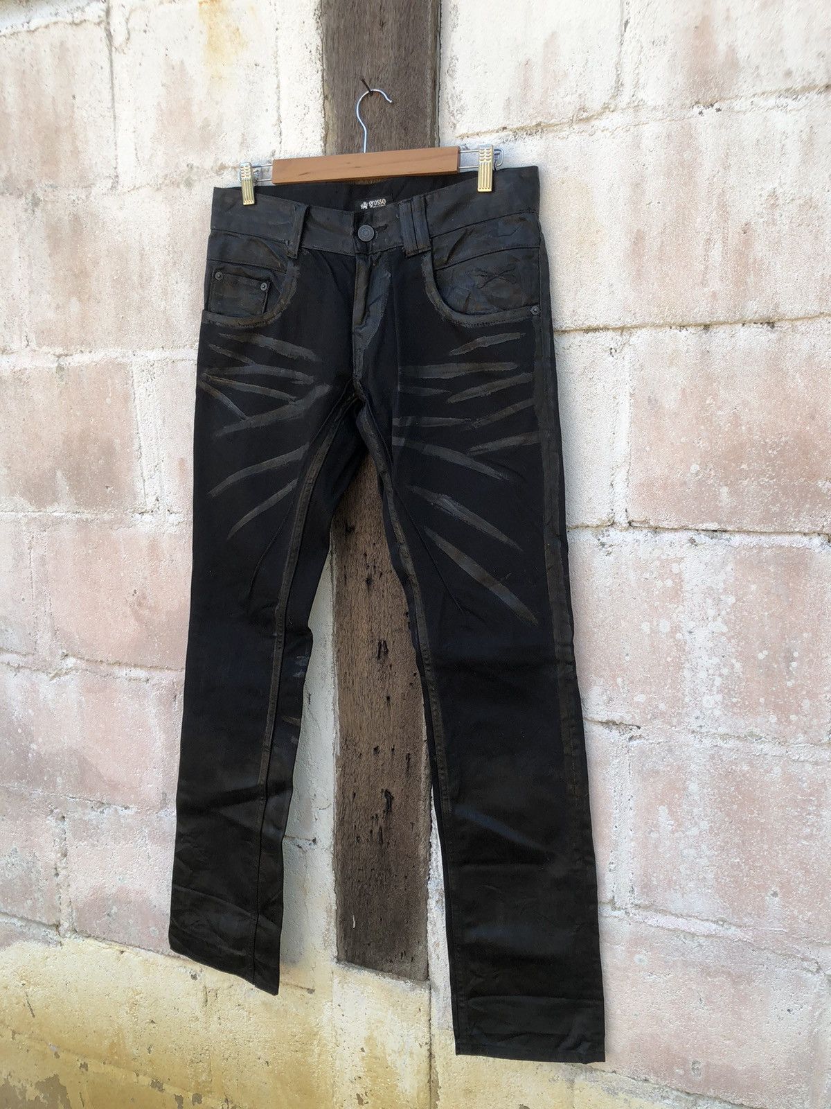 Japanese Brand × Seditionaries Grosso Collection Punk Art Design Pants Size US 32 / EU 48 - 3 Thumbnail