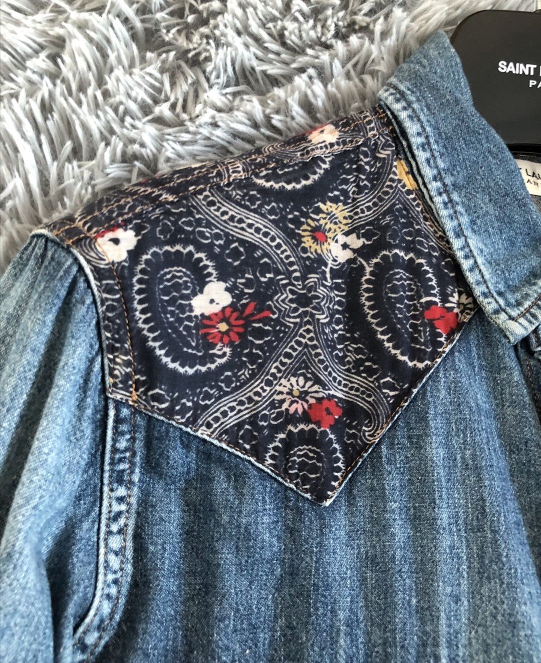 Saint Laurent Paris Saint Laurent 15ss Ethnic cashew floral shirt Size US M / EU 48-50 / 2 - 4 Thumbnail