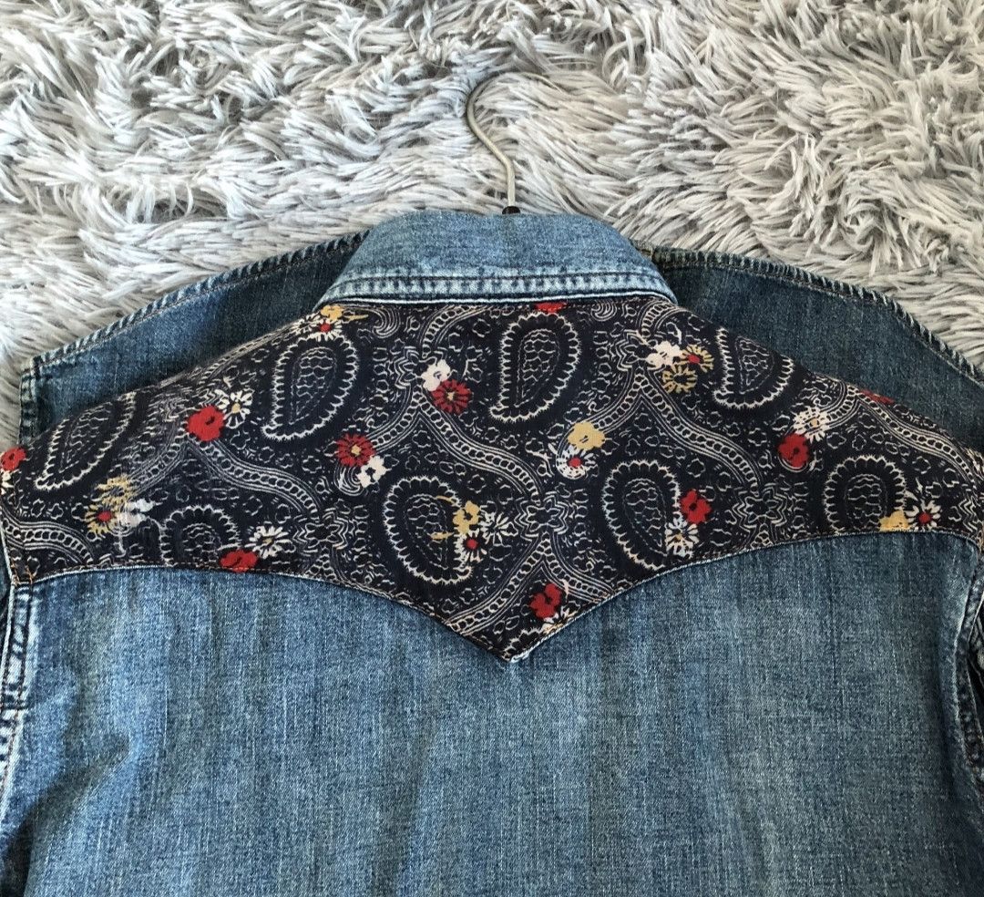 Saint Laurent Paris Saint Laurent 15ss Ethnic cashew floral shirt Size US M / EU 48-50 / 2 - 6 Thumbnail