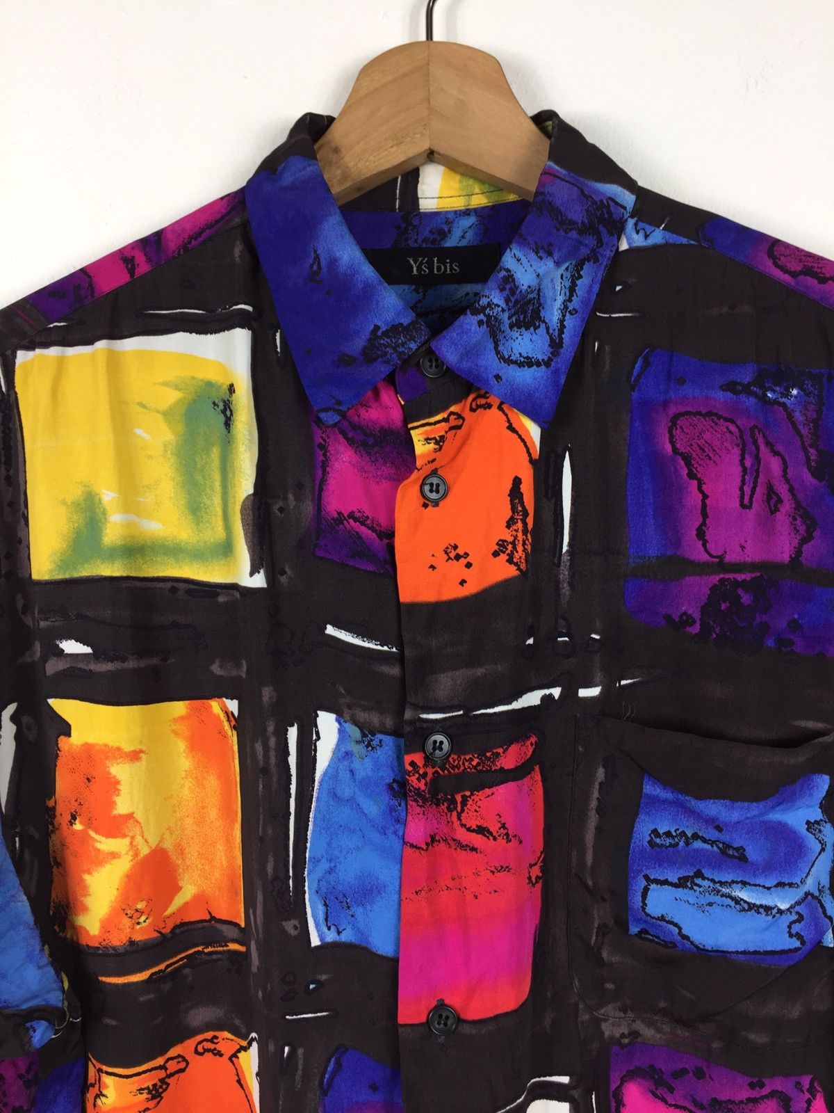 Yohji Yamamoto Y's Yohji Yamamoto Rayon shirt Size US M / EU 48-50 / 2 - 3 Thumbnail
