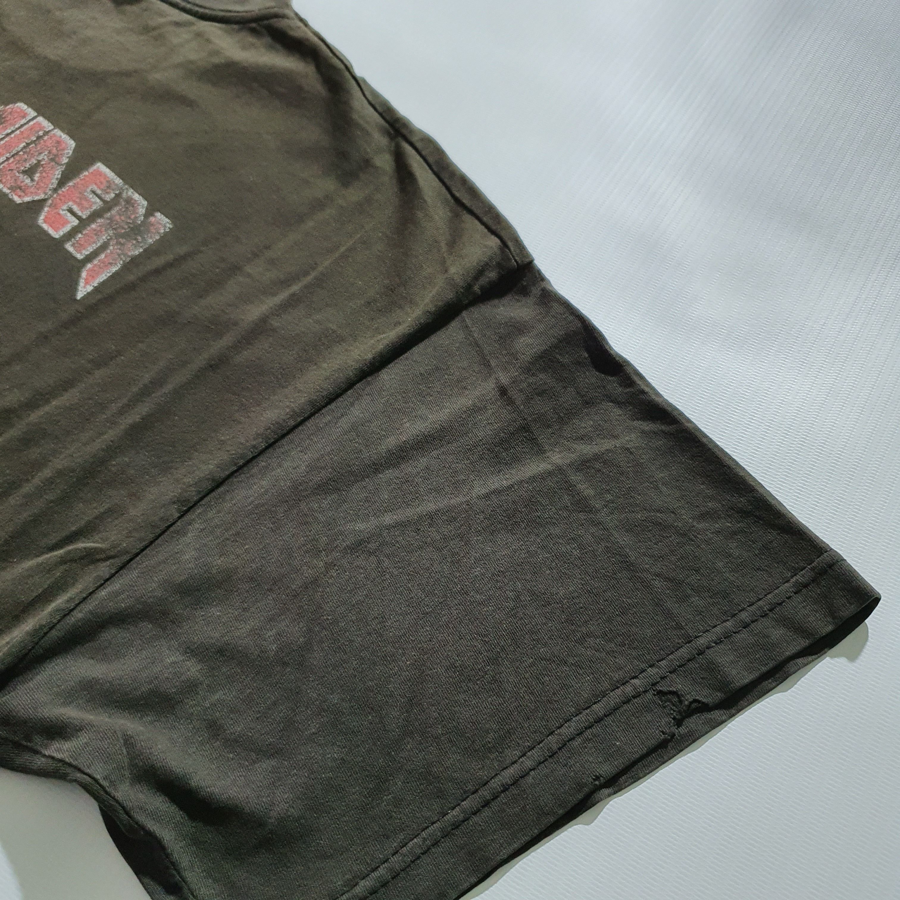 Band Tees × Iron Maiden IRON MAIDEN Vintage Thrashed Faded Rock Tee Rare Print Size US L / EU 52-54 / 3 - 11 Thumbnail