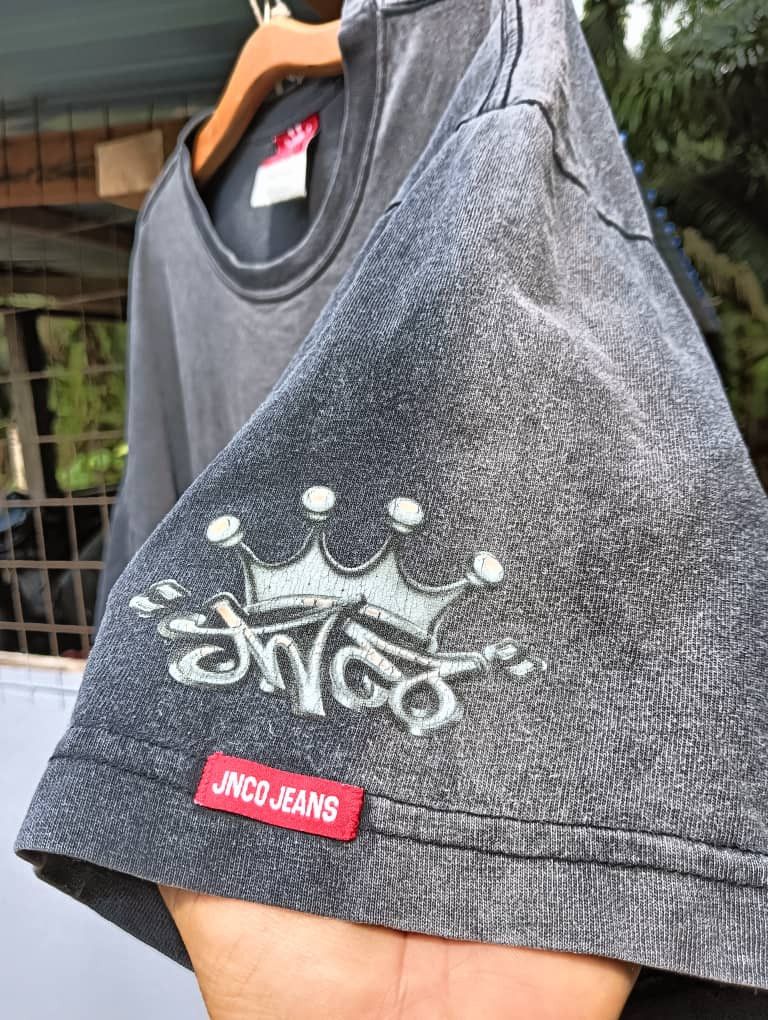 JNCO × Vintage Crazy Vintage jnco jeans distressed t-shirts Size US XL / EU 56 / 4 - 3 Thumbnail