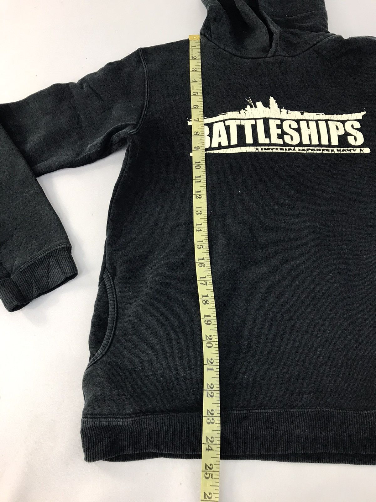 Japanese Brand × Vintage Battleship Imperial Japanese Navy Warships Design Hoodies Size US S / EU 44-46 / 1 - 11 Thumbnail