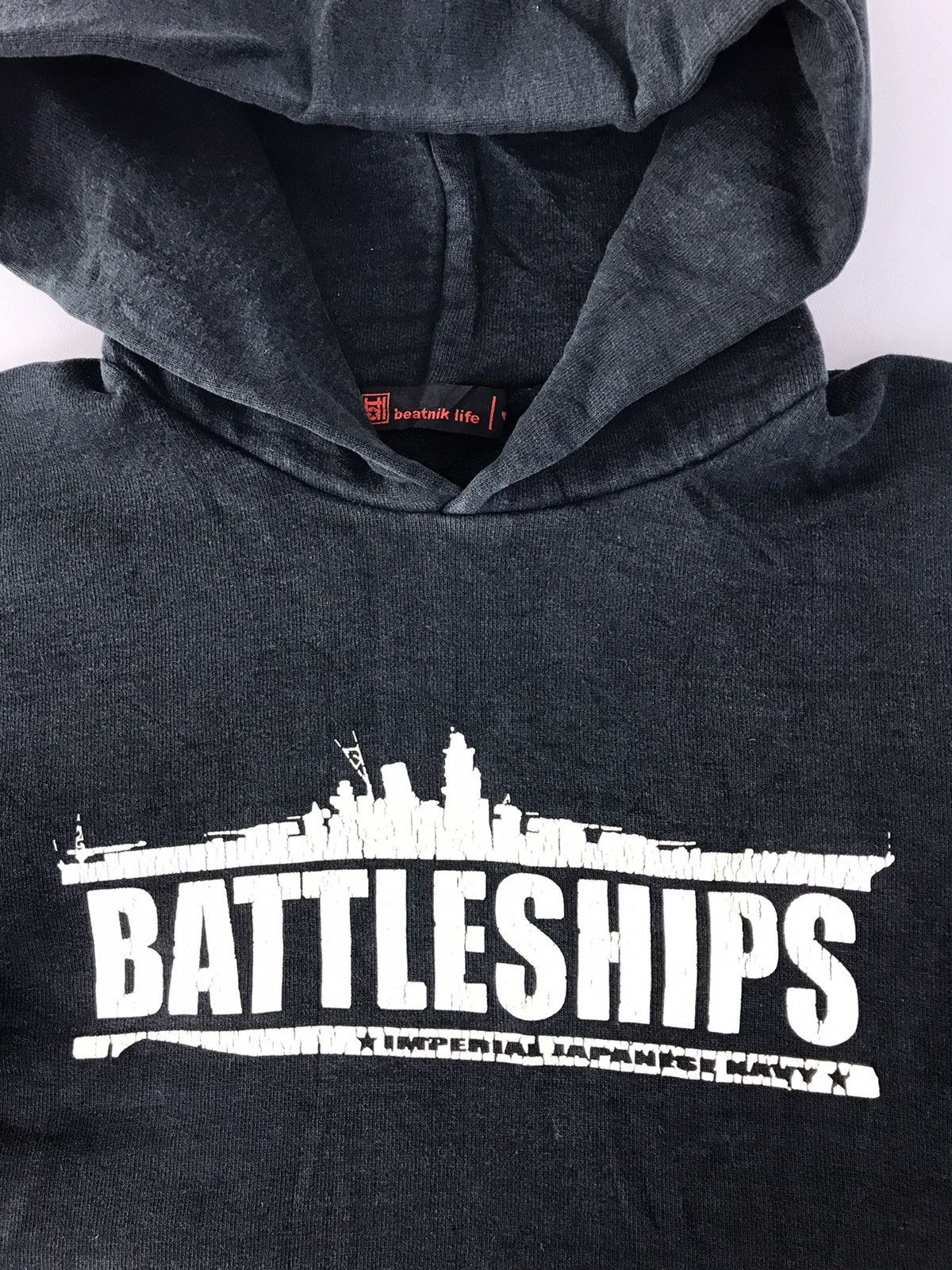 Japanese Brand × Vintage Battleship Imperial Japanese Navy Warships Design Hoodies Size US S / EU 44-46 / 1 - 4 Thumbnail