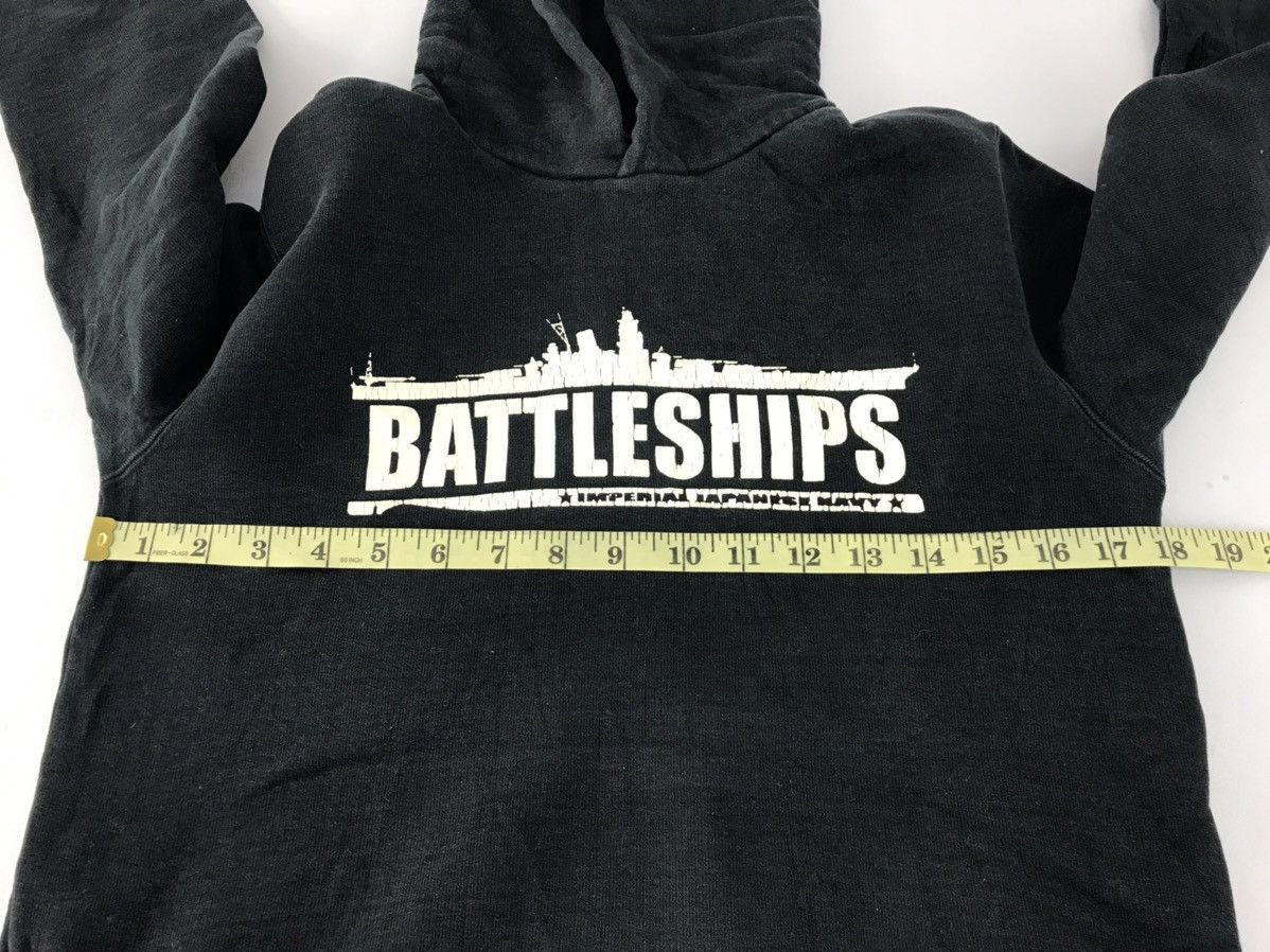 Japanese Brand × Vintage Battleship Imperial Japanese Navy Warships Design Hoodies Size US S / EU 44-46 / 1 - 10 Thumbnail