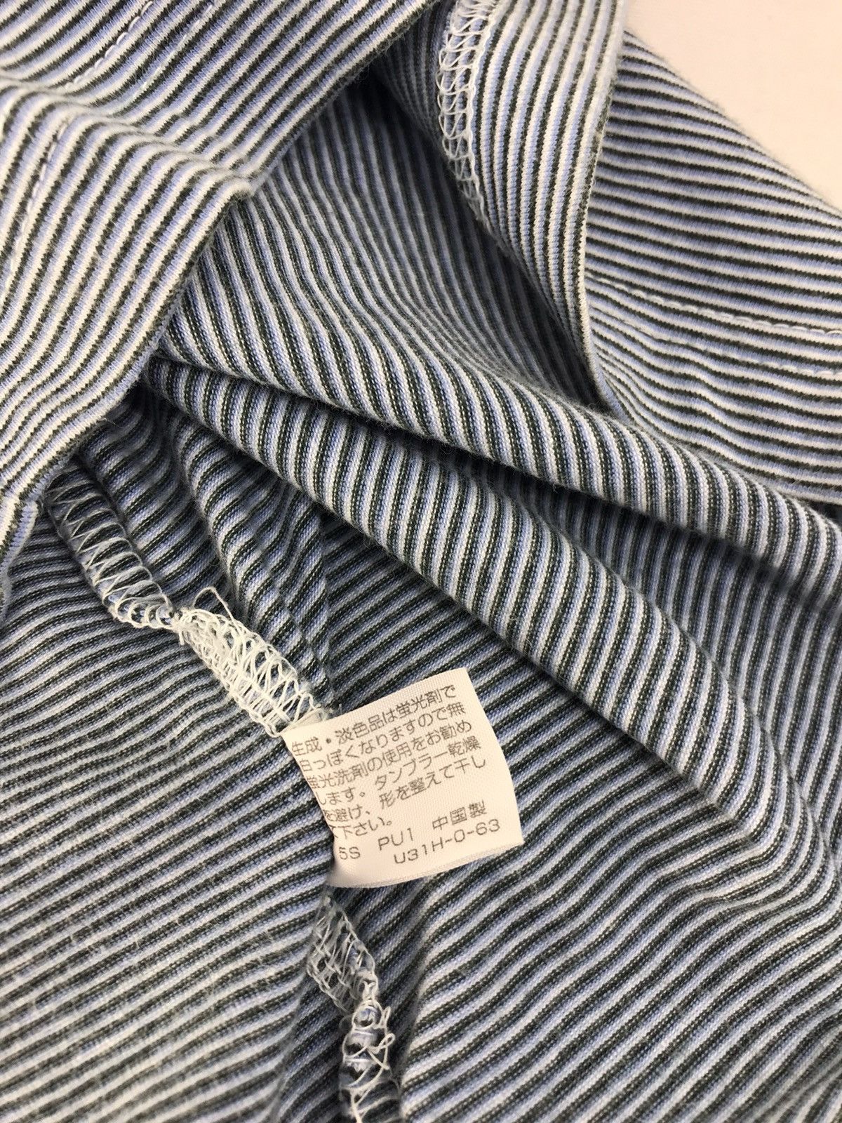 Playboy Playboy Collection Striped Button Tee Style Size US L / EU 52-54 / 3 - 7 Thumbnail