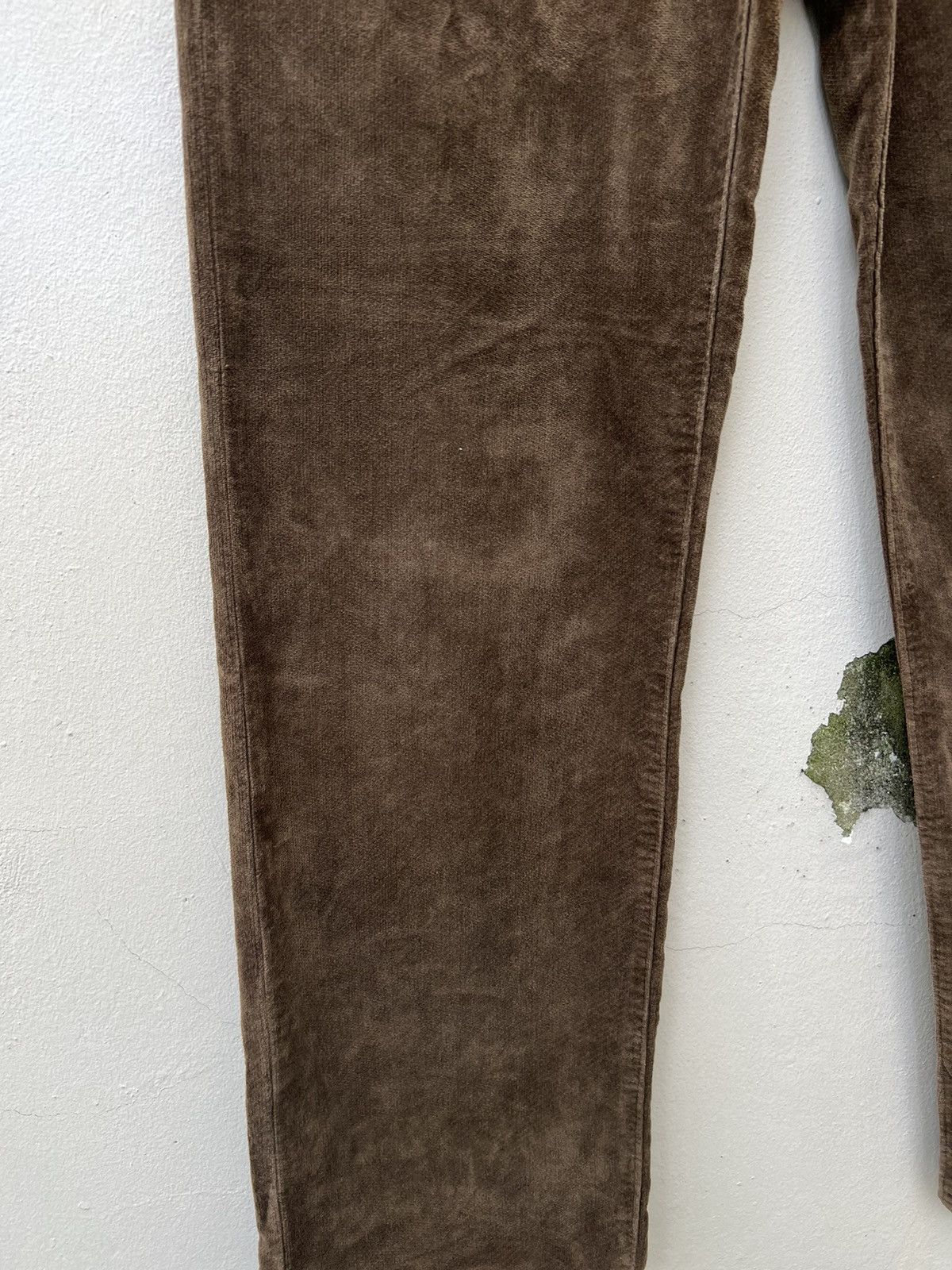 45rpm Vintage 45rpm NMD Fade Brown Velvet Cord Pant Size US 31 - 3 Thumbnail