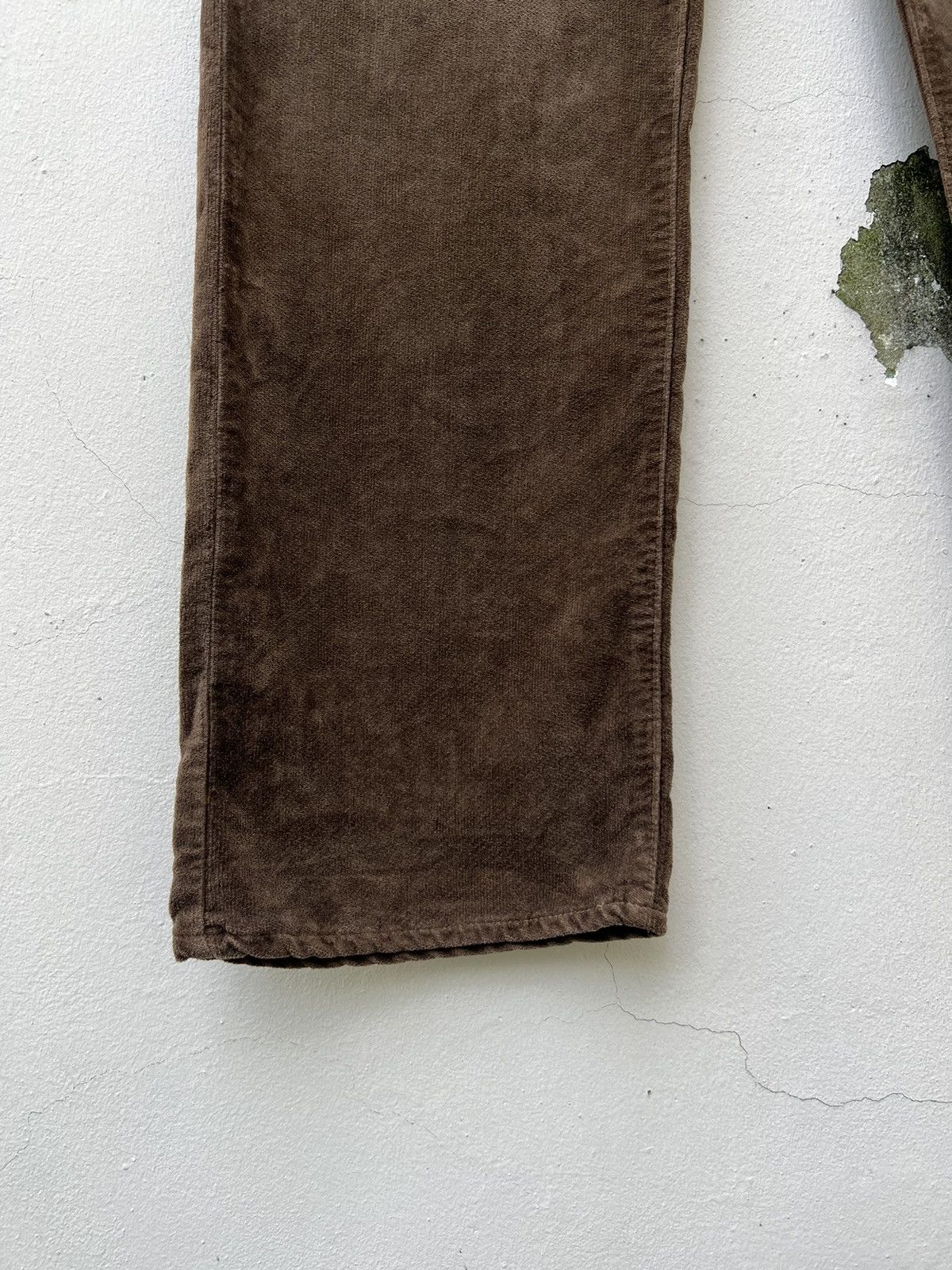 45rpm Vintage 45rpm NMD Fade Brown Velvet Cord Pant Size US 31 - 4 Thumbnail