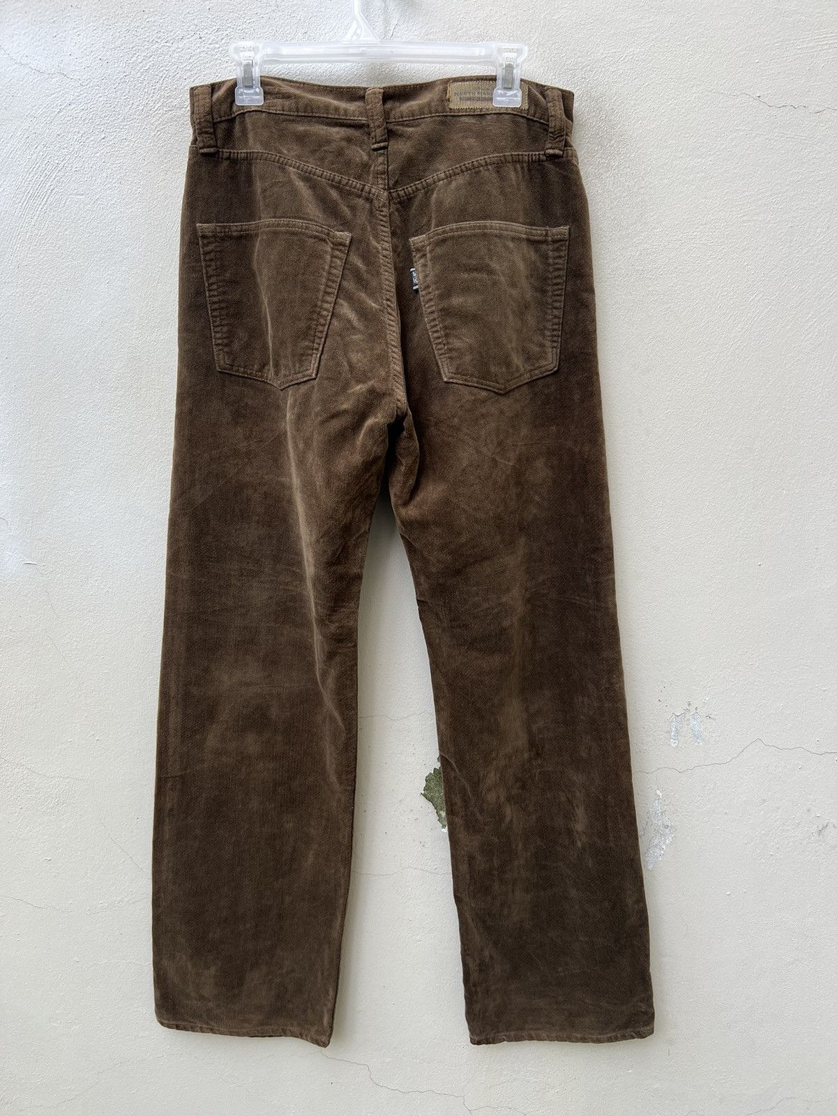 45rpm Vintage 45rpm NMD Fade Brown Velvet Cord Pant Size US 31 - 8 Thumbnail
