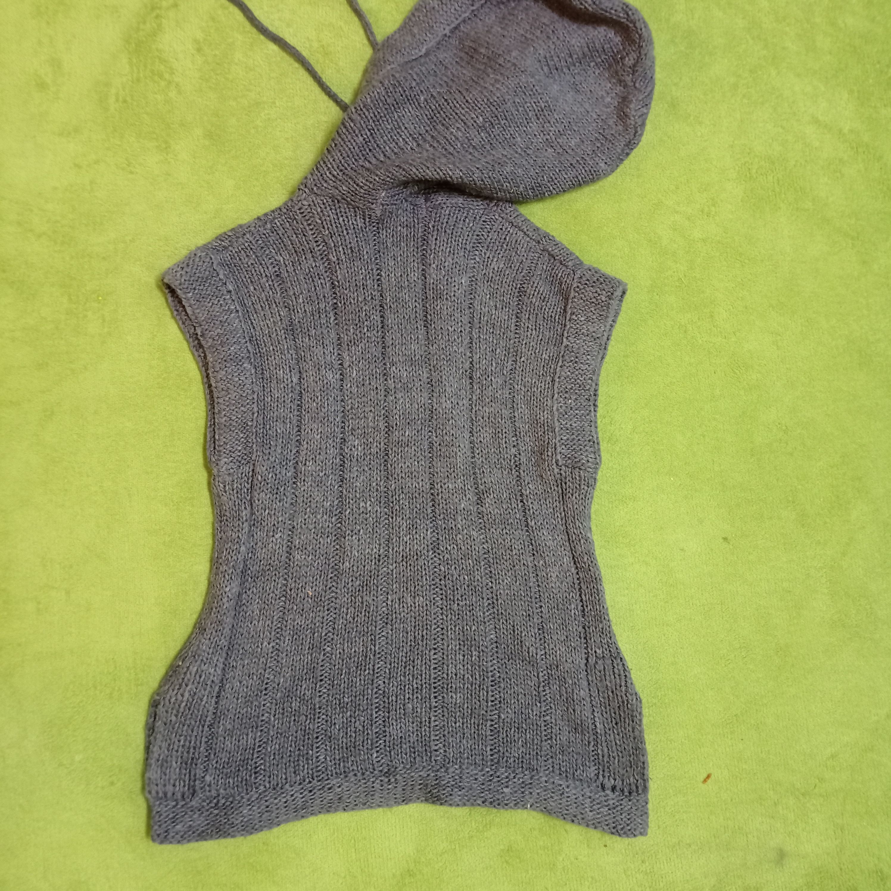 Aran Isles Knitwear × Japanese Brand Vintage retro Casual knit by MC WORLD (HOODIE) Size US M / EU 48-50 / 2 - 8 Thumbnail