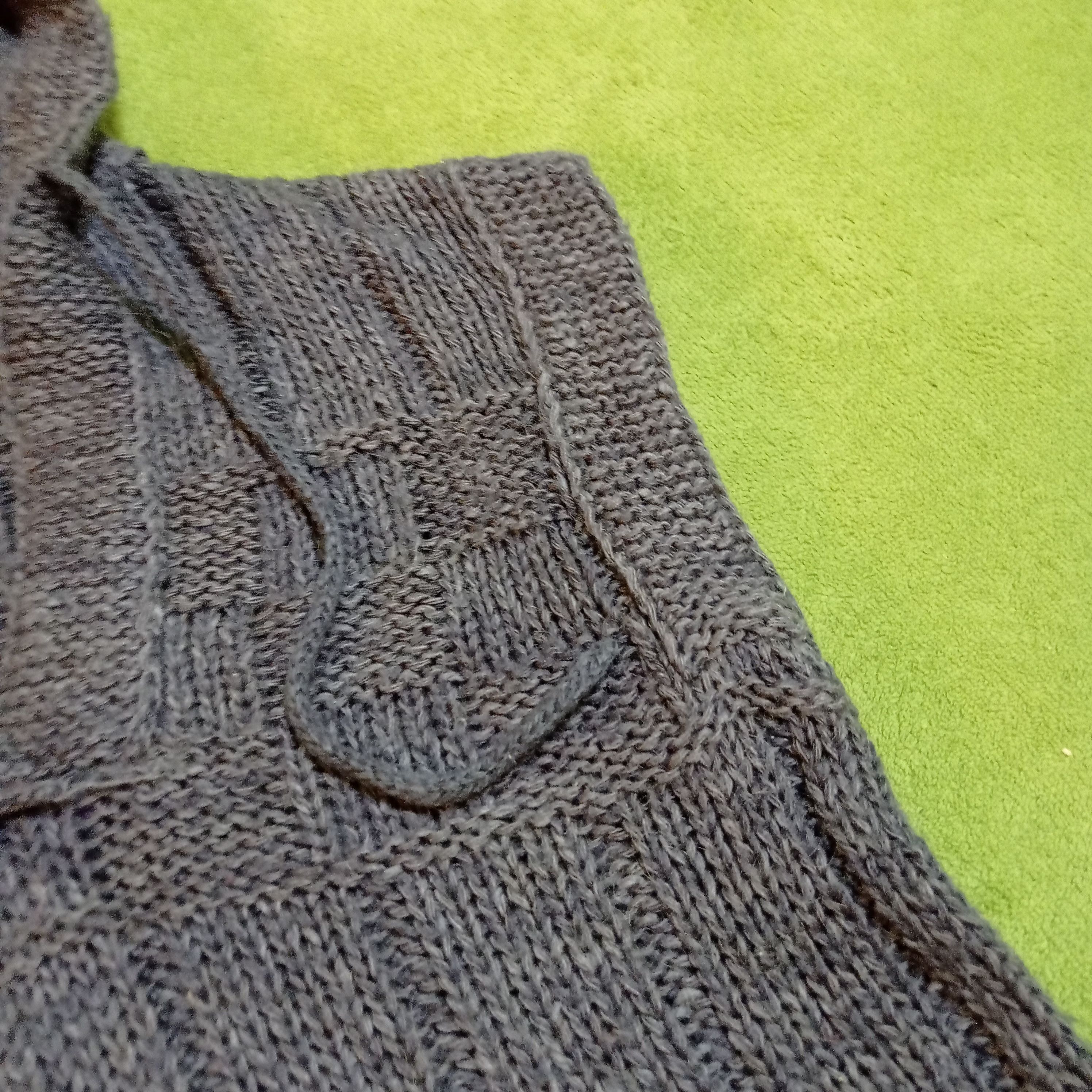 Aran Isles Knitwear × Japanese Brand Vintage retro Casual knit by MC WORLD (HOODIE) Size US M / EU 48-50 / 2 - 6 Thumbnail