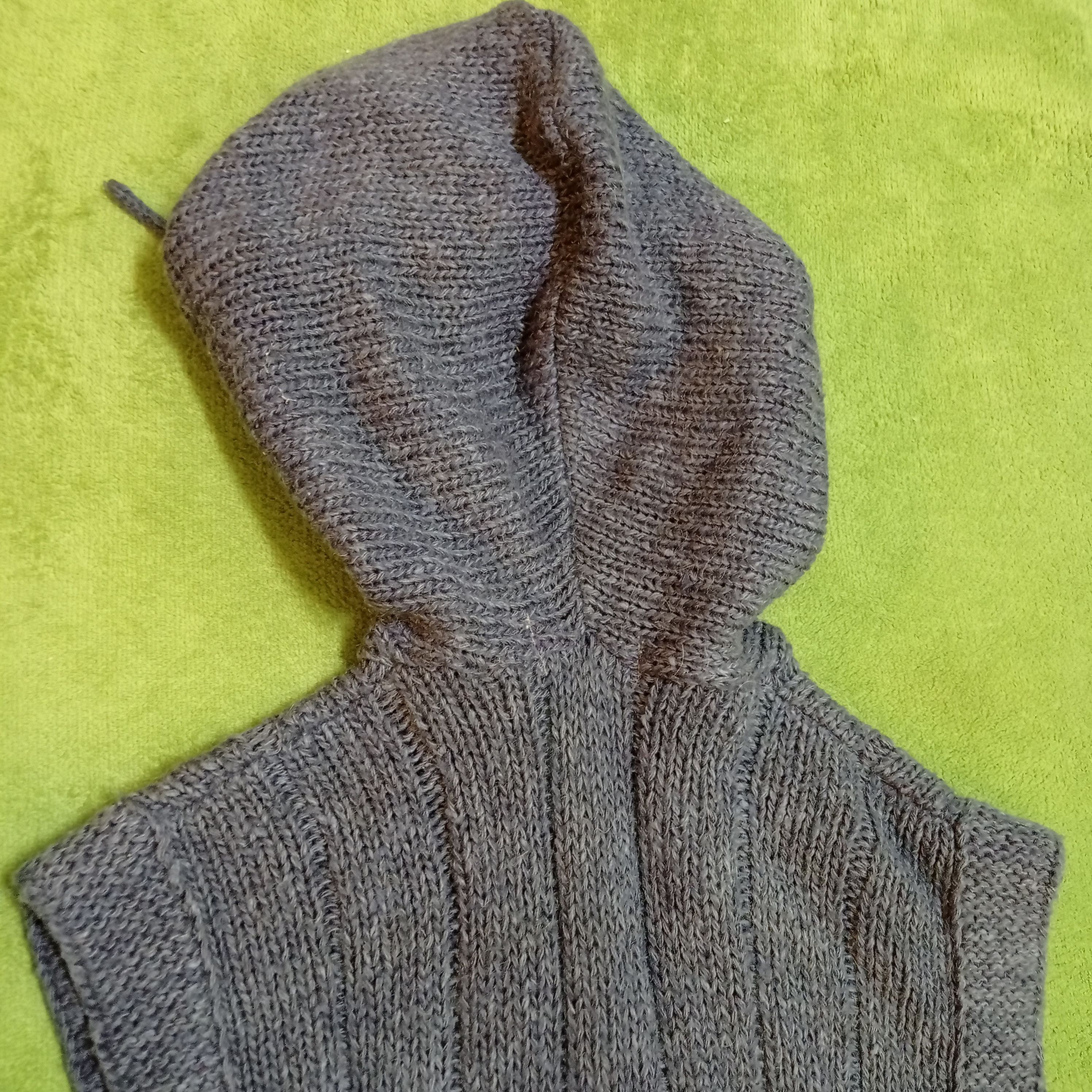 Aran Isles Knitwear × Japanese Brand Vintage retro Casual knit by MC WORLD (HOODIE) Size US M / EU 48-50 / 2 - 10 Thumbnail