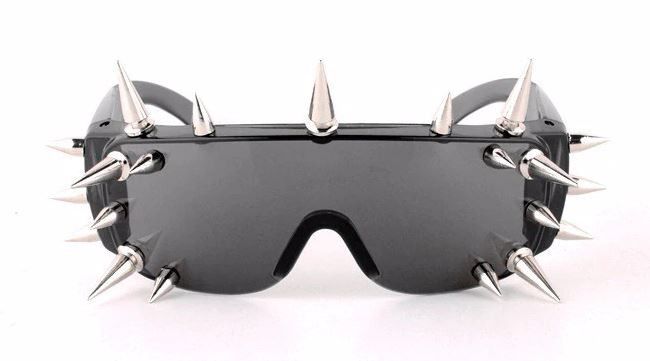 Handmade New Rivet Spike SteamPunk Sunglasses Size ONE SIZE - 2 Thumbnail