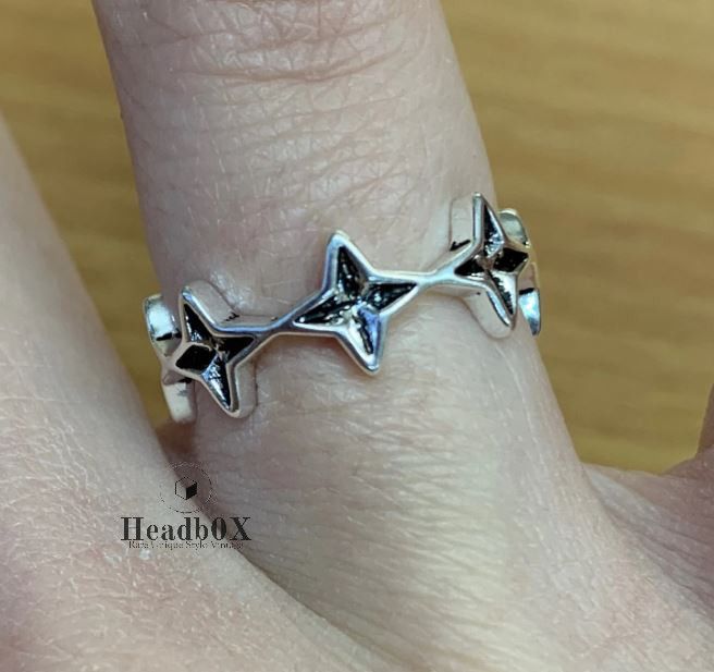 Jewelry Minimalist Irregular Stars Ring Size ONE SIZE - 4 Thumbnail