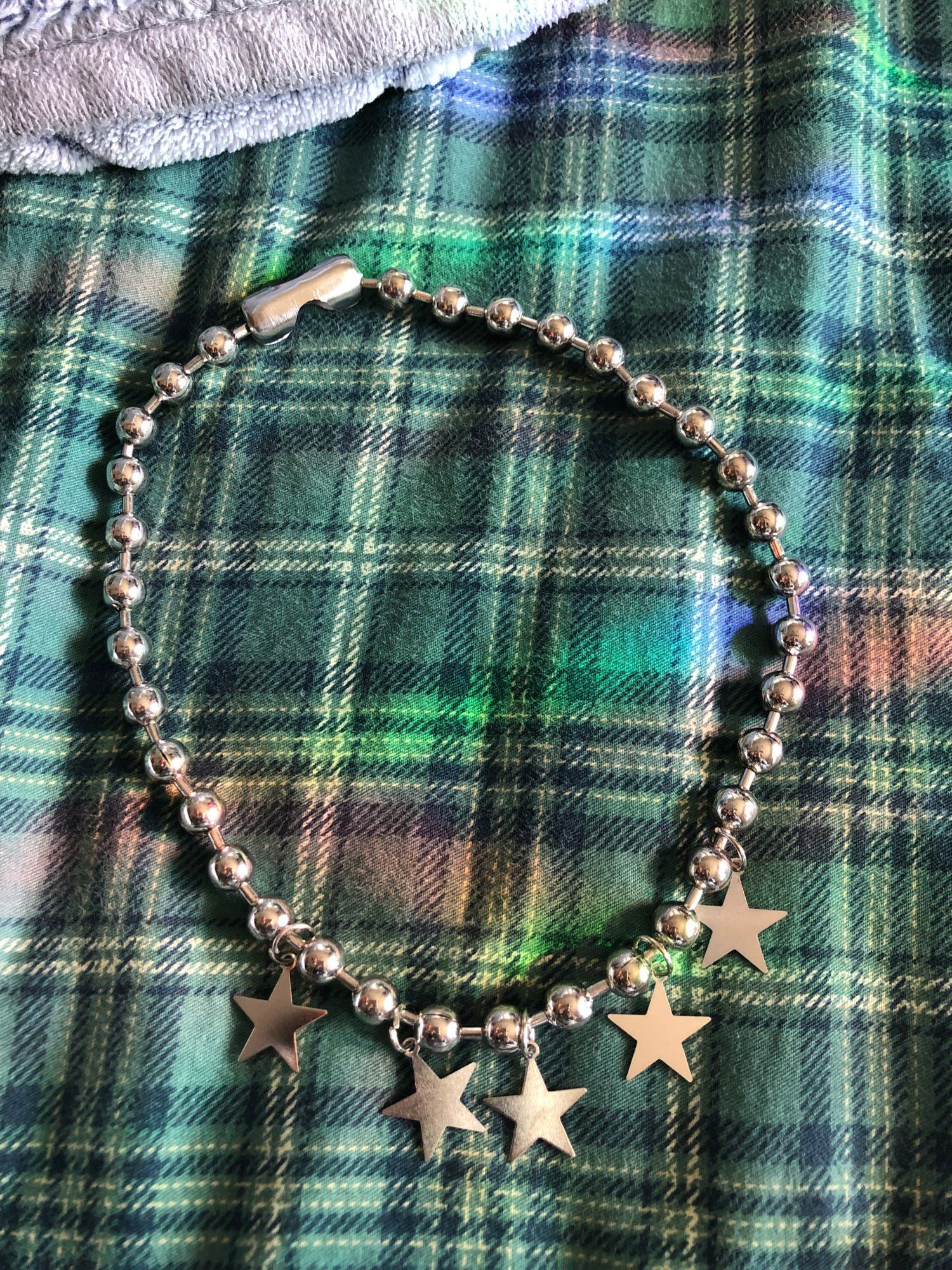 Jewelry Punk Star Pendant Necklace Size ONE SIZE - 4 Thumbnail