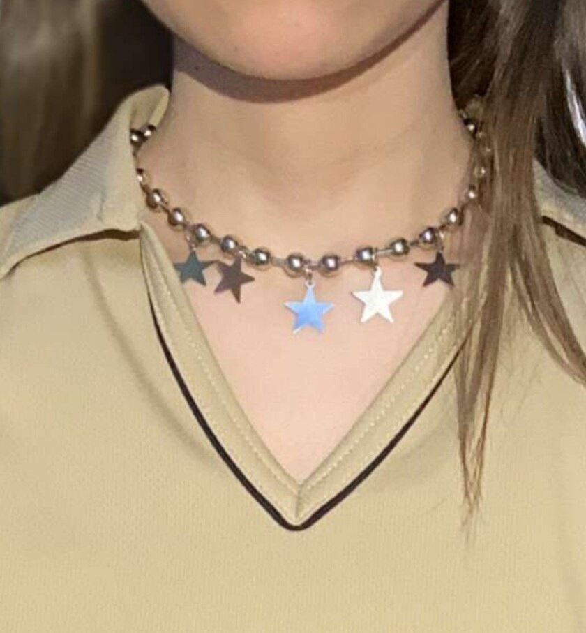 Jewelry Punk Star Pendant Necklace Size ONE SIZE - 2 Thumbnail