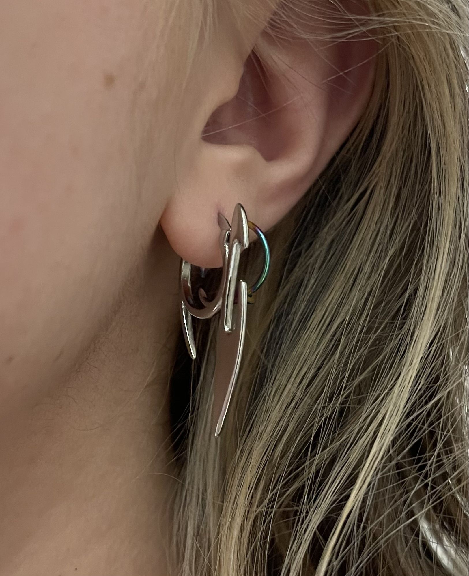 Jewelry New Punk Drop Earrings Size ONE SIZE - 4 Thumbnail