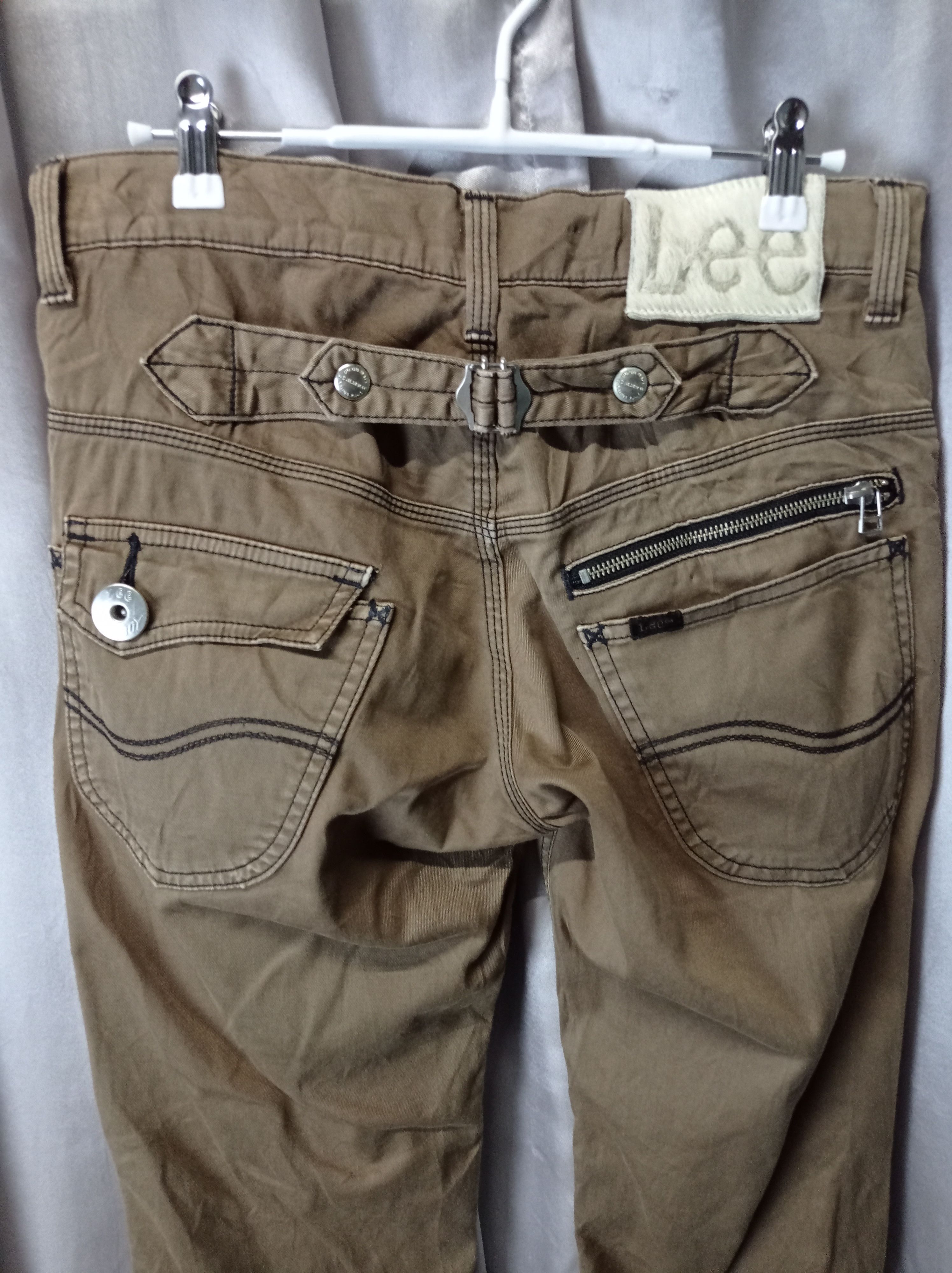 Japanese Brand × Lee RETRO Distressed Vintage custom zipper By Lee Size US 32 / EU 48 - 8 Thumbnail