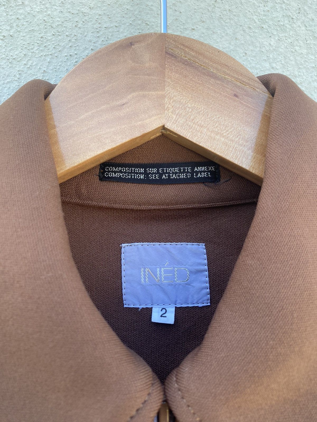Japanese Brand × Yohji Yamamoto INED BELT JACKET Size S / US 4 / IT 40 - 4 Thumbnail