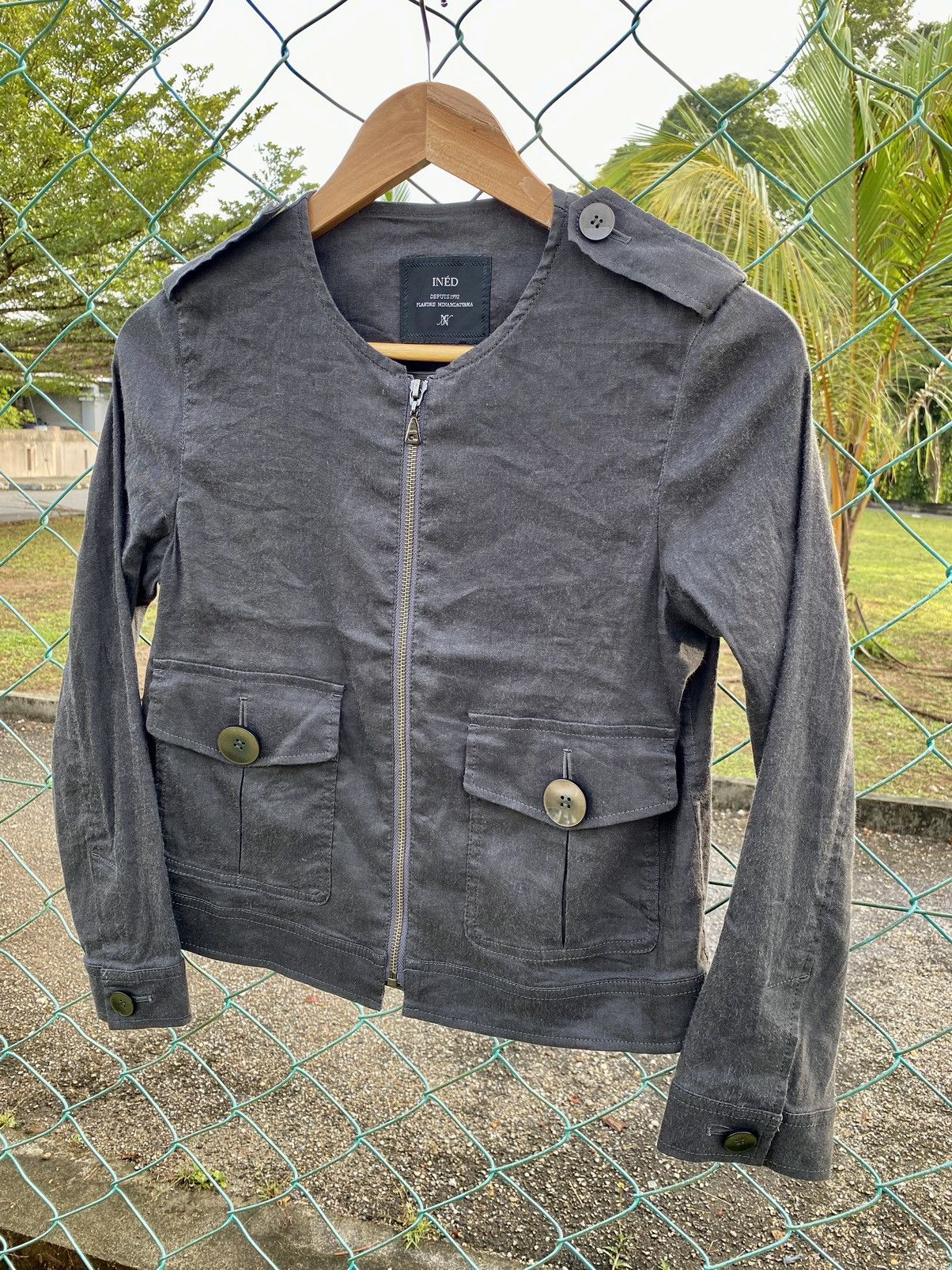 Japanese Brand × Vintage Vintage INED DEPUIS 1992 - look like Yohji Yamamoto Jacket Size XS / US 0-2 / IT 36-38 - 4 Thumbnail